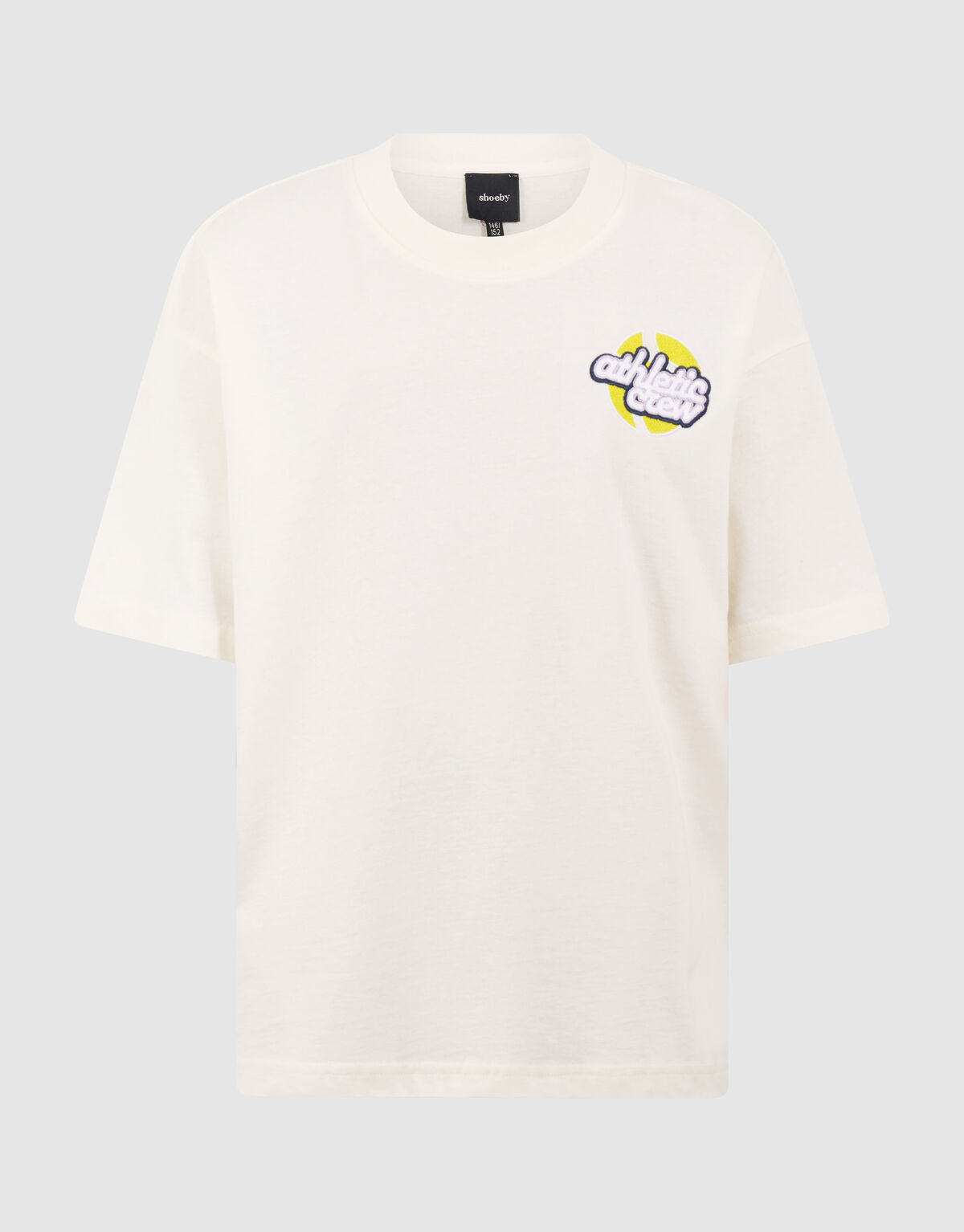 Athletic Artwork T-Shirt Gebrochen Wei&szlig; SHOEBY BOYS