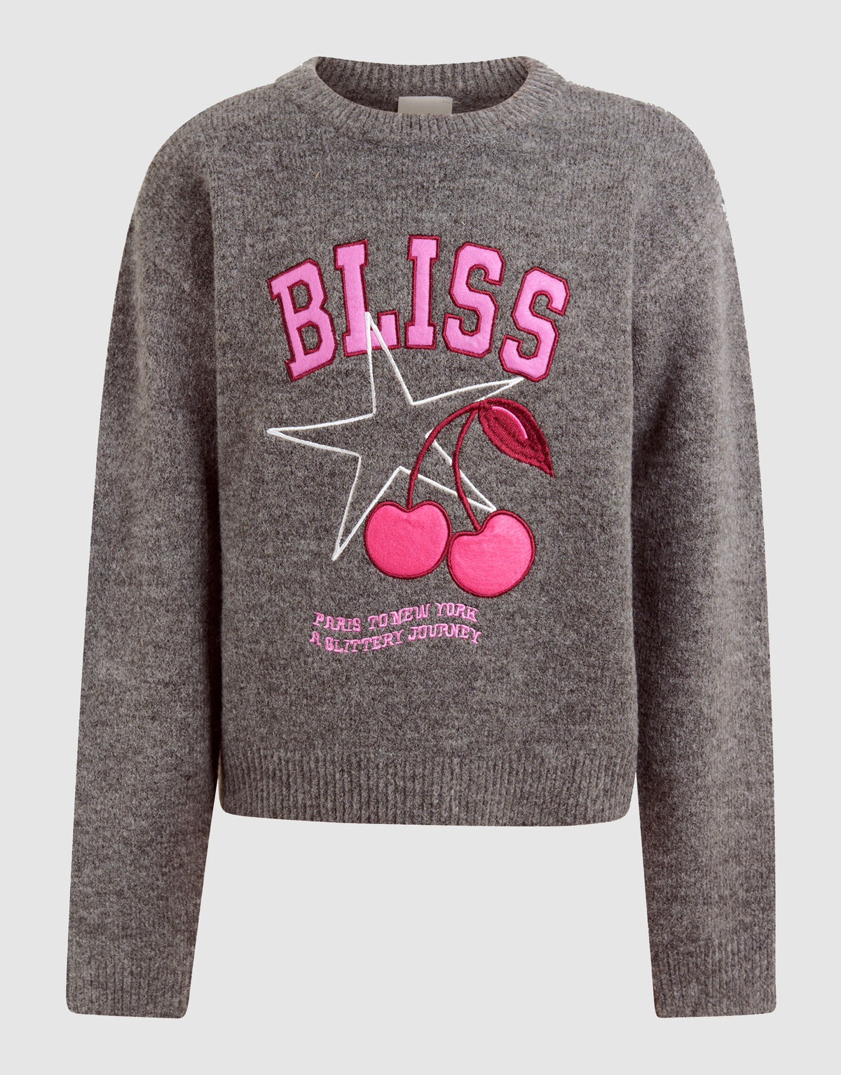 Bliss Artwork Pullover Dunkelgrau SHOEBY GIRLS
