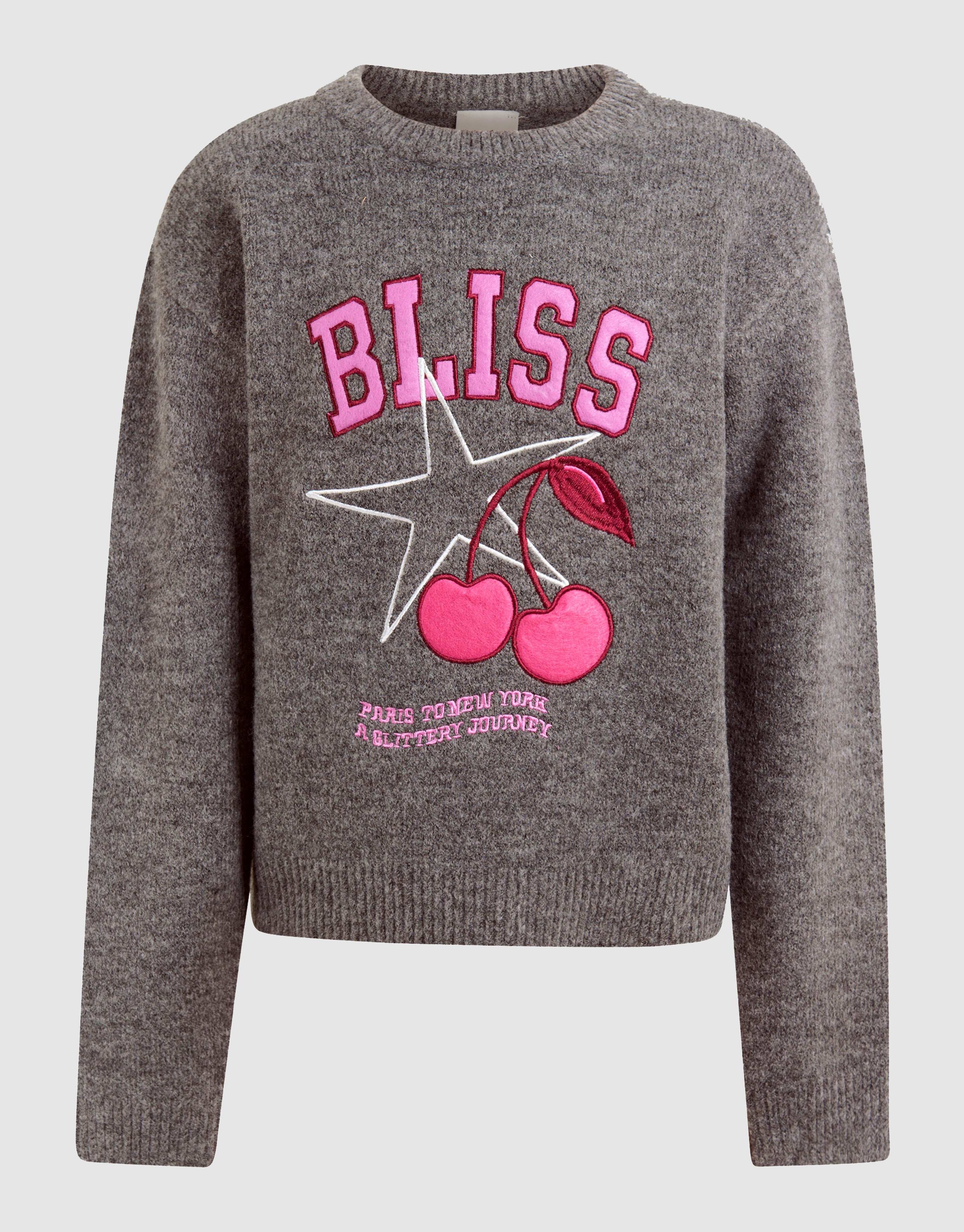 Bliss Artwork Pullover Dunkelgrau SHOEBY GIRLS