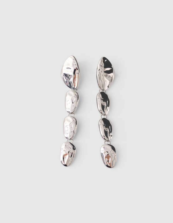 Hanging Stone Ohrringe Silber SHOEBY ACCESSOIRES