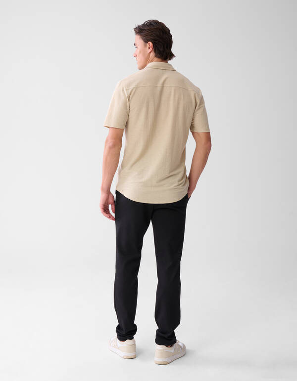 Piqu&eacute;-Hemd Sand SHOEBY MEN