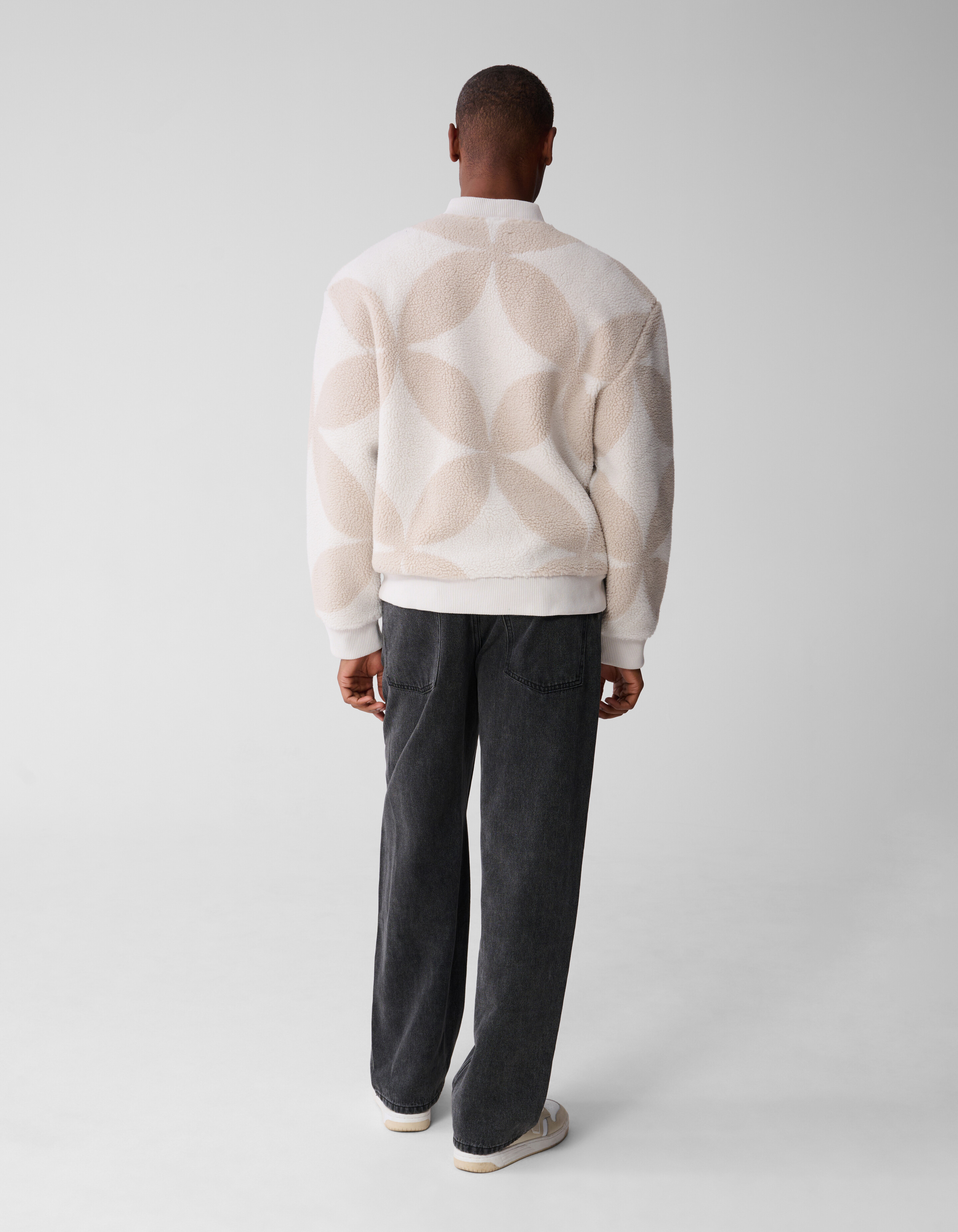 Baggy Fit Jeans Dunkelgrau L33 SHOEBY MEN