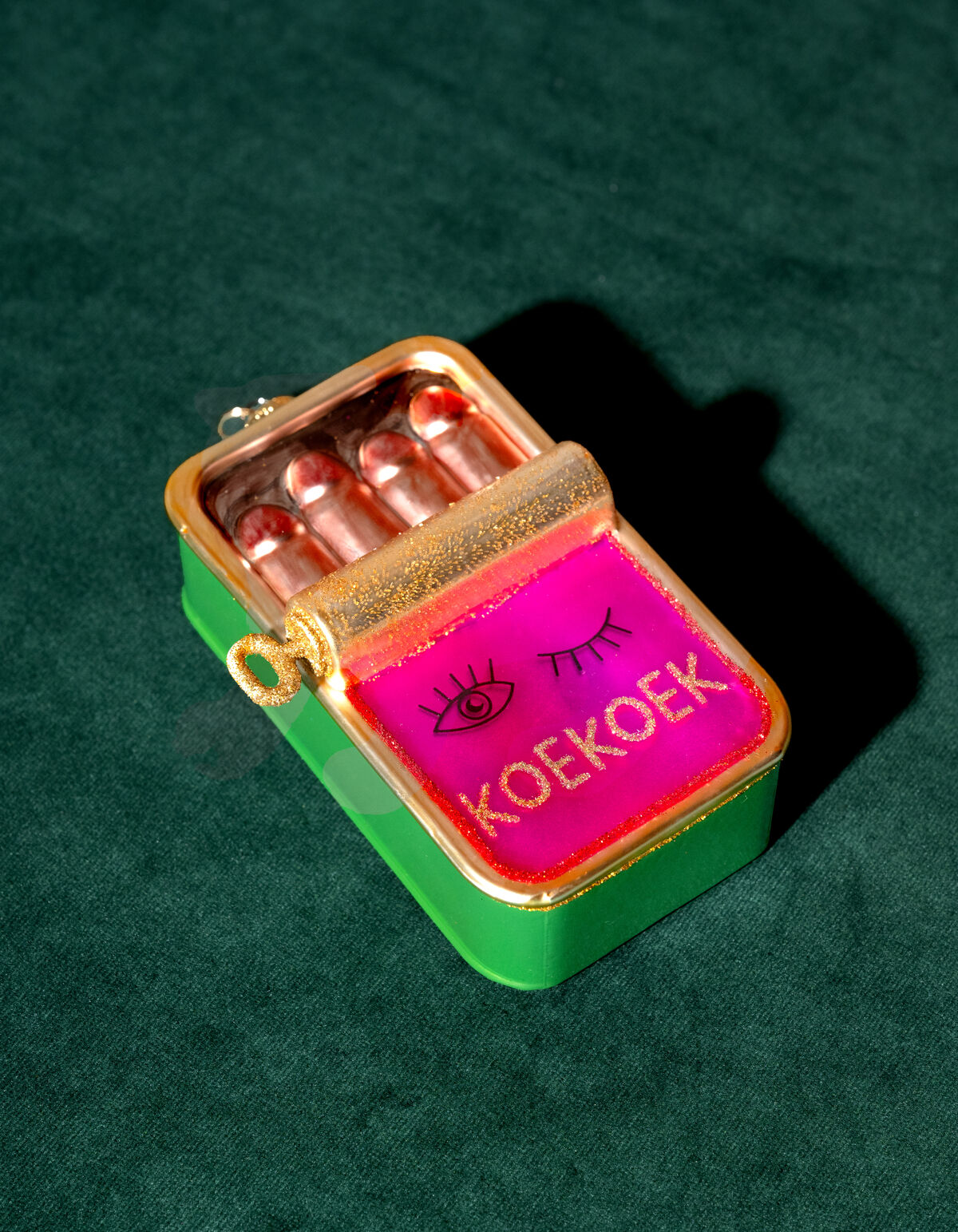 Kuckuck Zinn Weihnachtskugel Mehrfarbig By Fred SHOEBY ACCESSOIRES