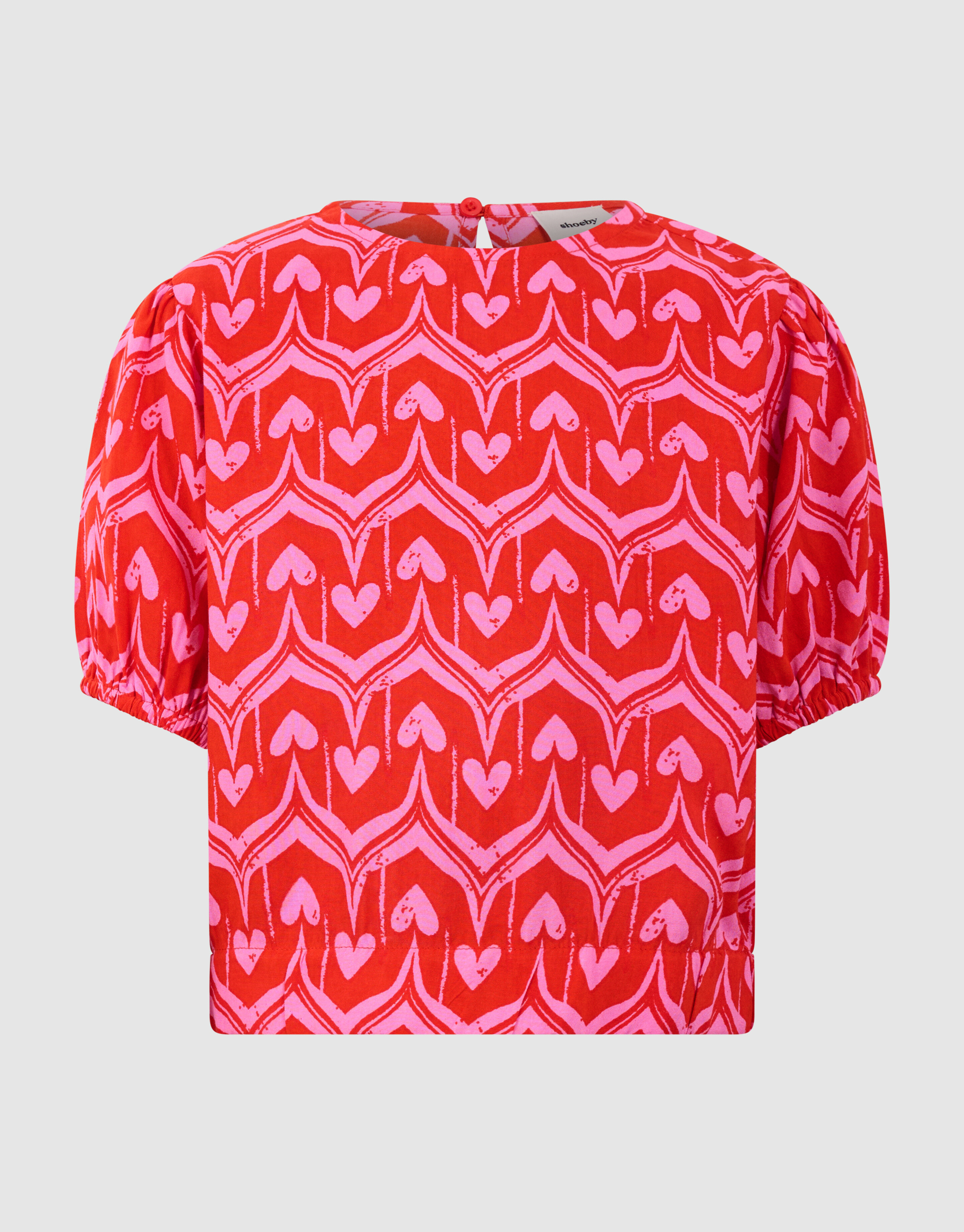 Herzprint-Top Rosa/Rot SHOEBY GIRLS