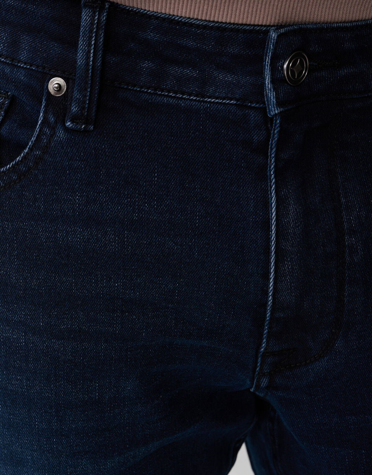 Straight Fit Jeans Blau/Schwarz L34 SHOEBY MEN