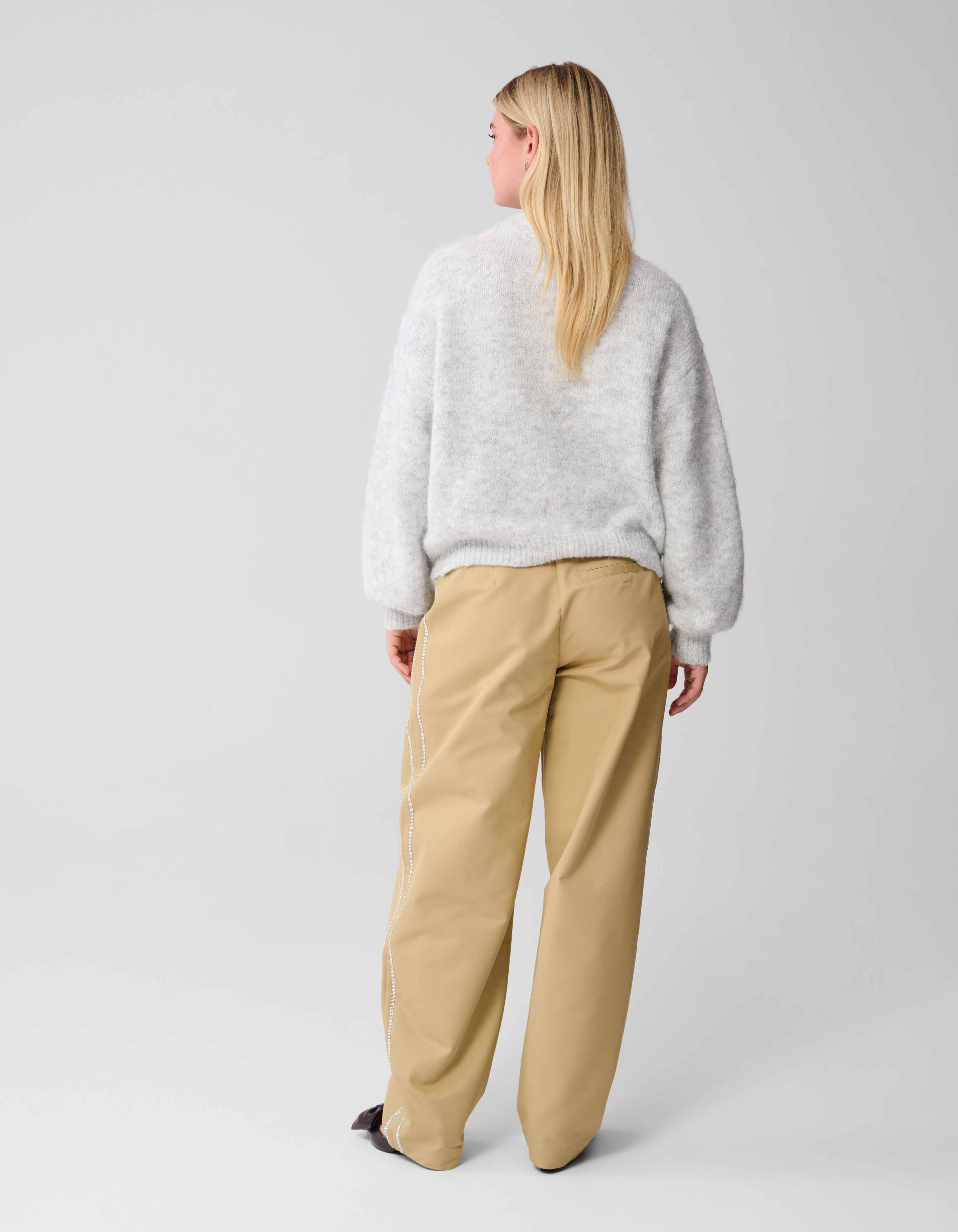 Strass Barrel Fit Hose Camel SHOEBY WOMEN