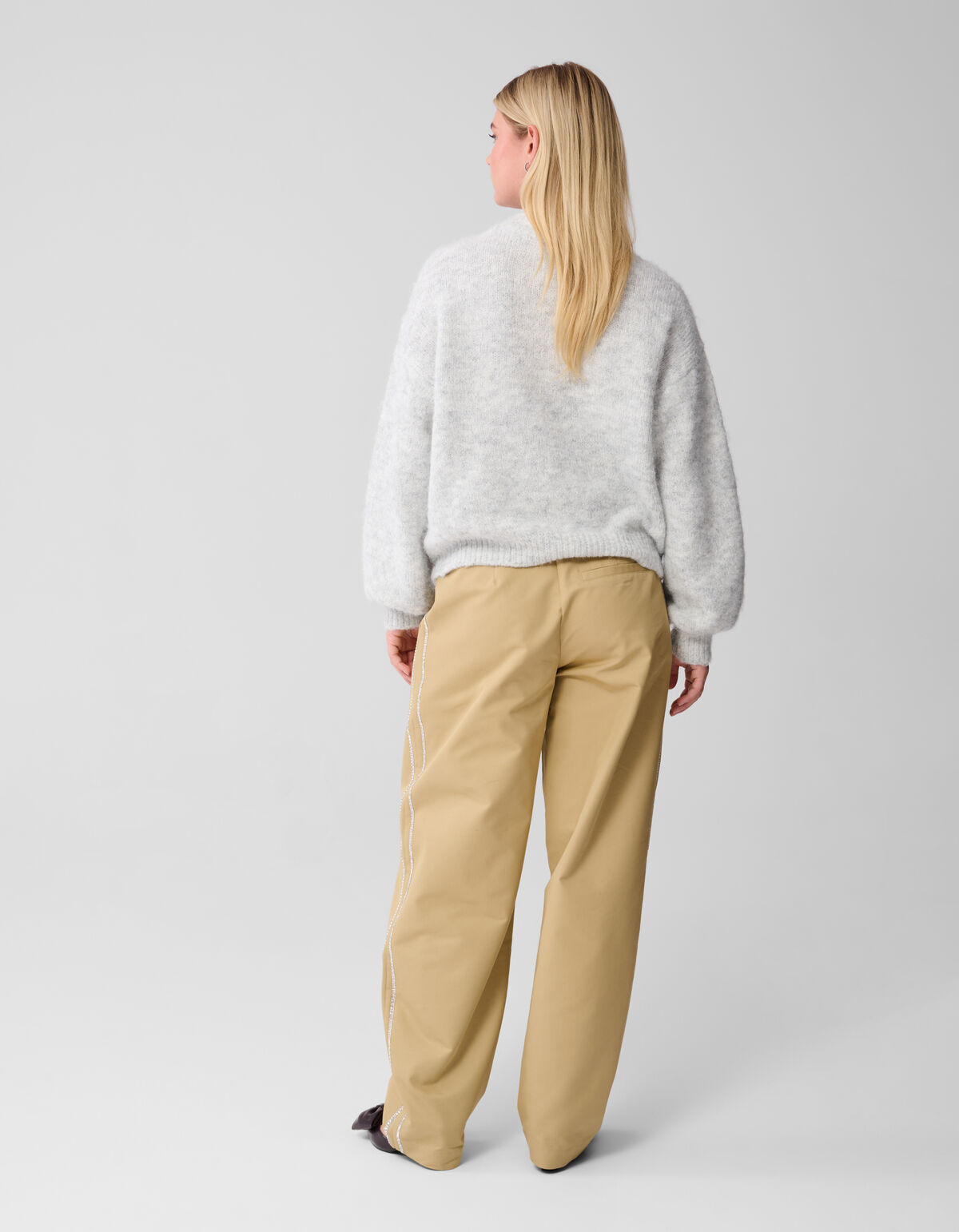 Strass Barrel Fit Hose Camel SHOEBY WOMEN