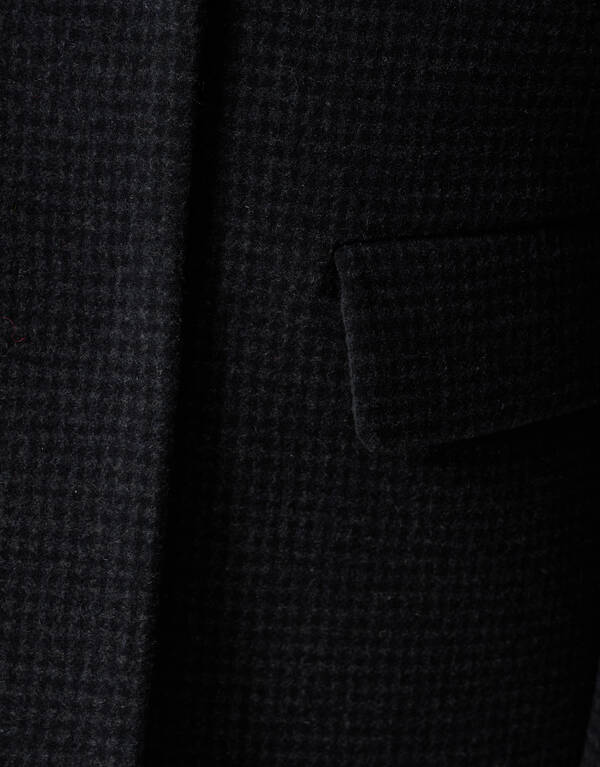 Wollen Cropped Jas Dunkelgrau SHOEBY WOMEN