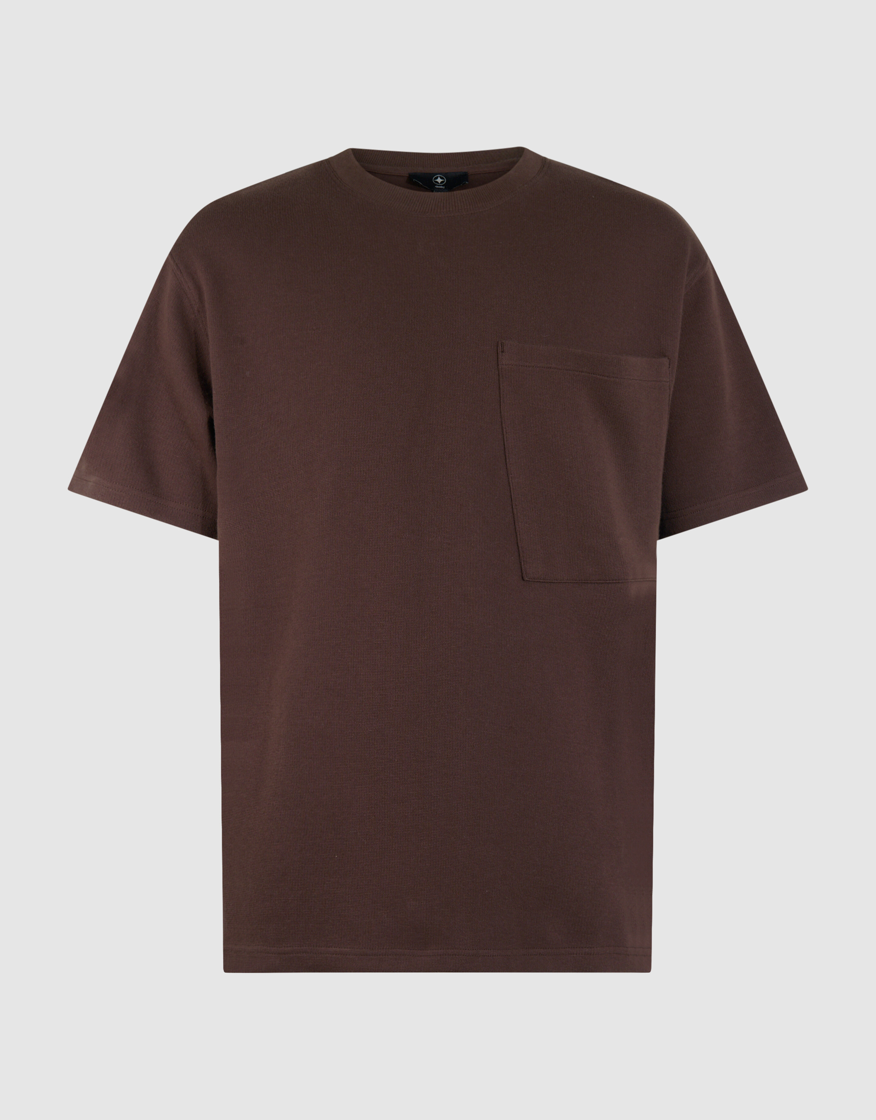 Cord-T-Shirt mit Taschen, dunkelbraun SHOEBY MEN