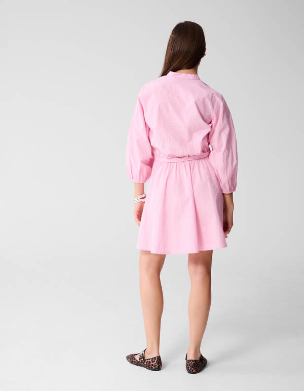 Blumenkordel-Minikleid Rosa SHOEBY WOMEN