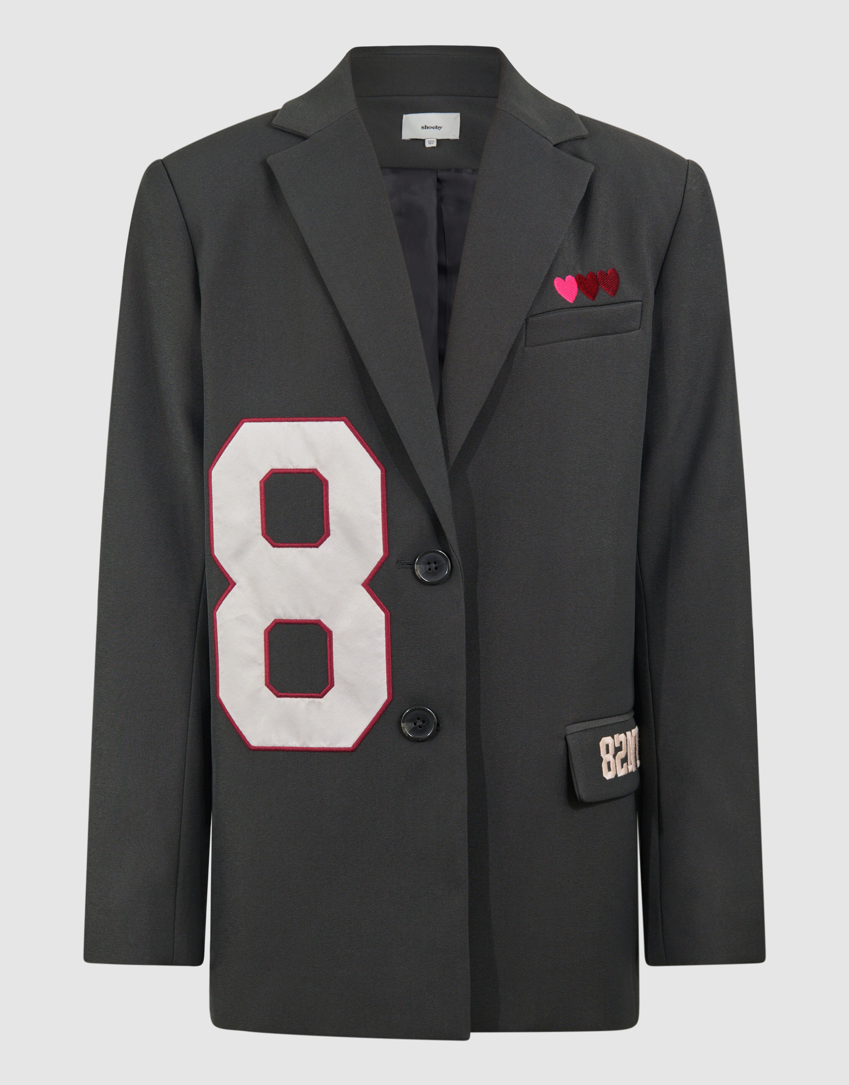 College-Blazer Dunkelgrau SHOEBY GIRLS