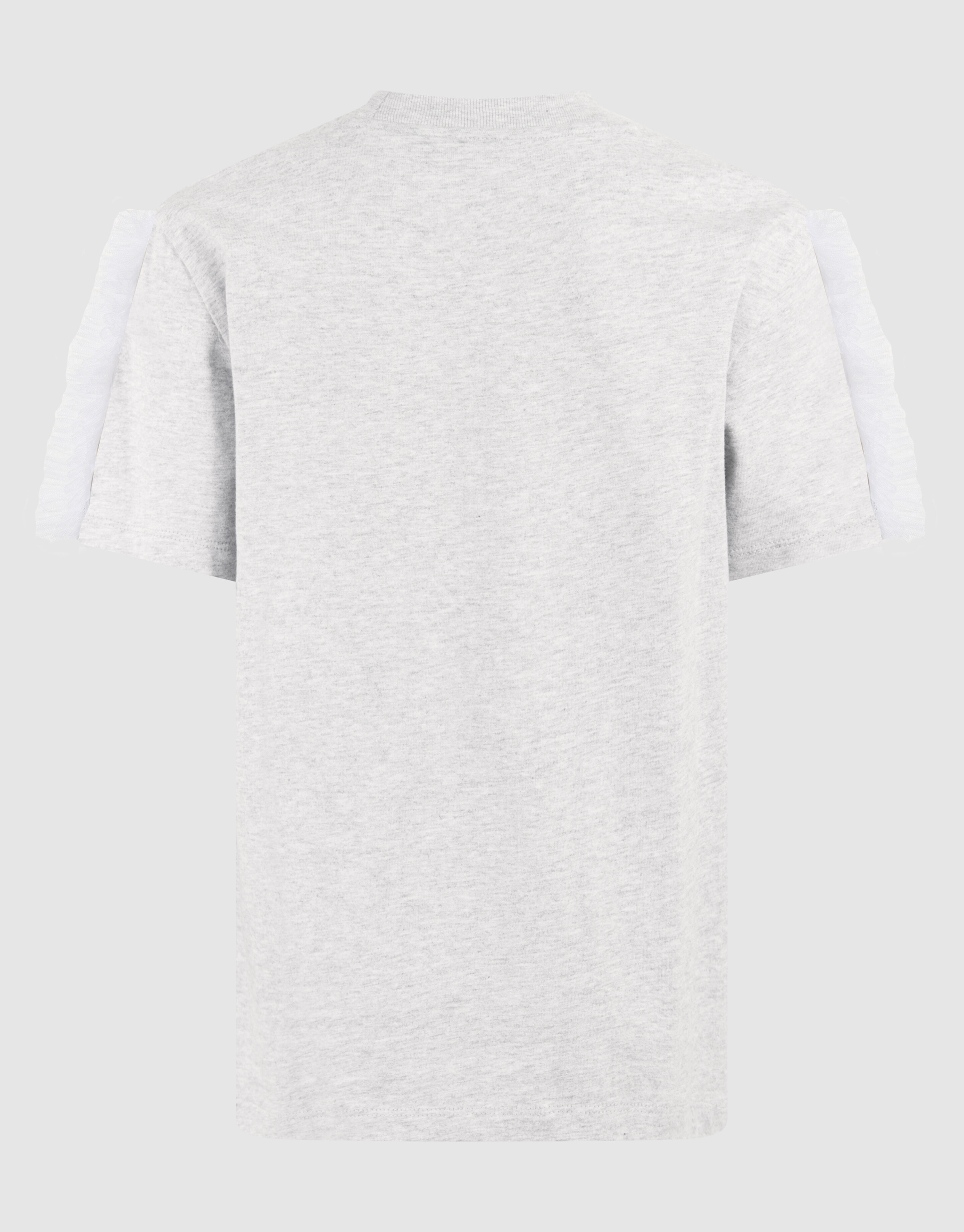 Mesh Heart T-shirt Hellgrau SHOEBY GIRLS