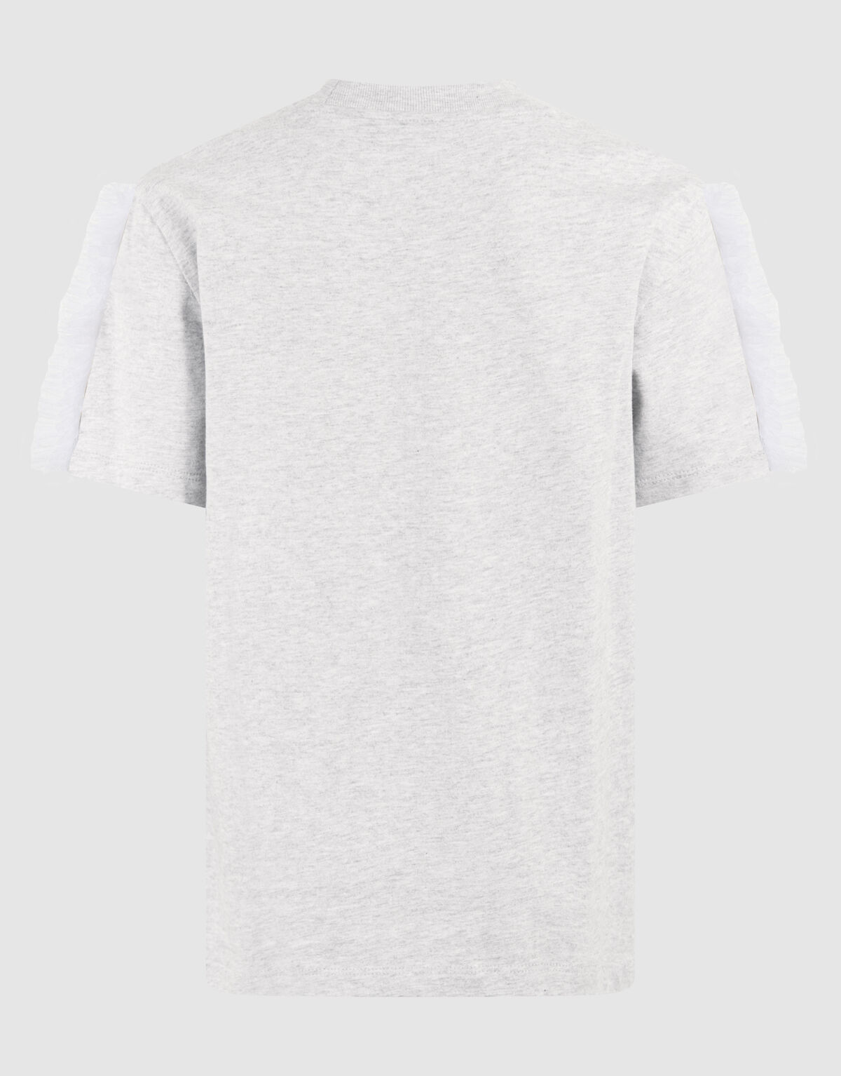 Mesh Heart T-shirt Hellgrau SHOEBY GIRLS
