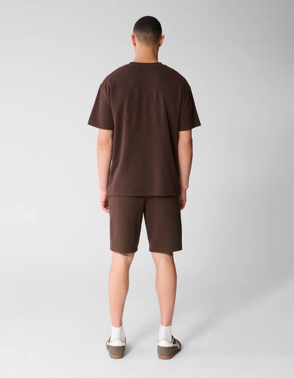 Cord-T-Shirt mit Taschen, dunkelbraun SHOEBY MEN