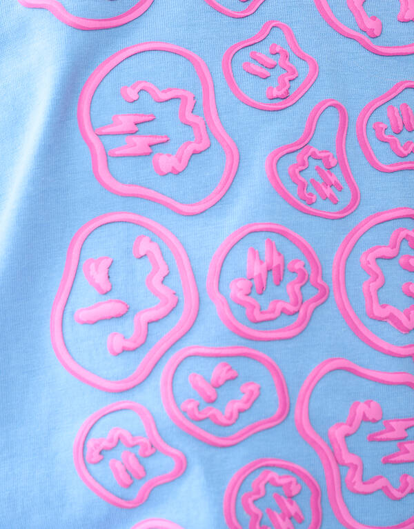 Kunstwerk T-shirt Blau SHOEBY GIRLS