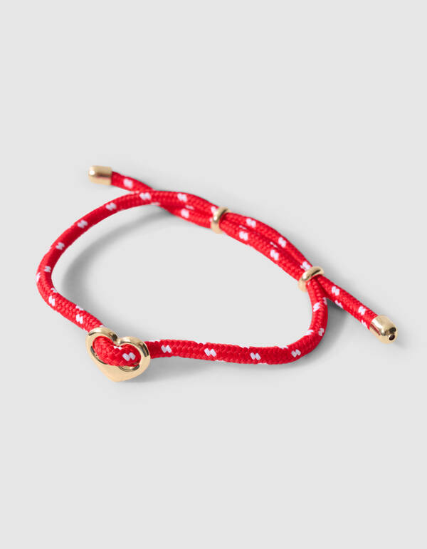 Connector-Armband Gold/Rot SHOEBY ACCESSOIRES