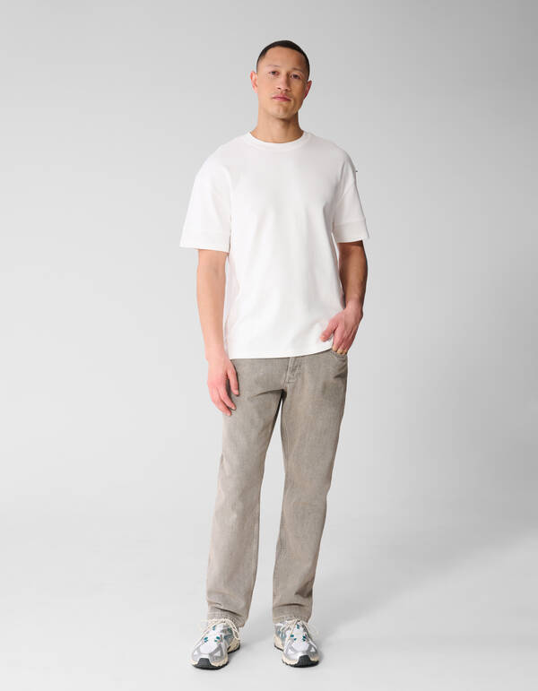 Straight Fit Jeans Sand L32 SHOEBY MEN