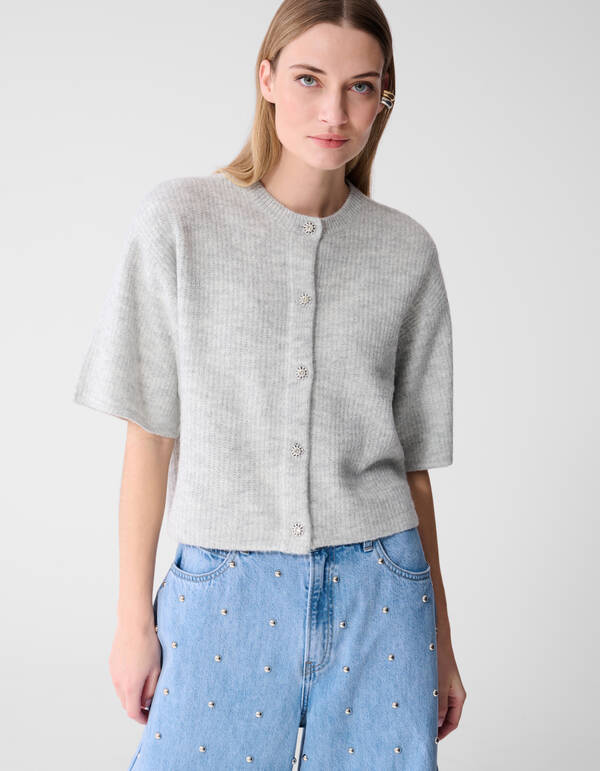 Kurzarmjacke Hellgrau SHOEBY WOMEN