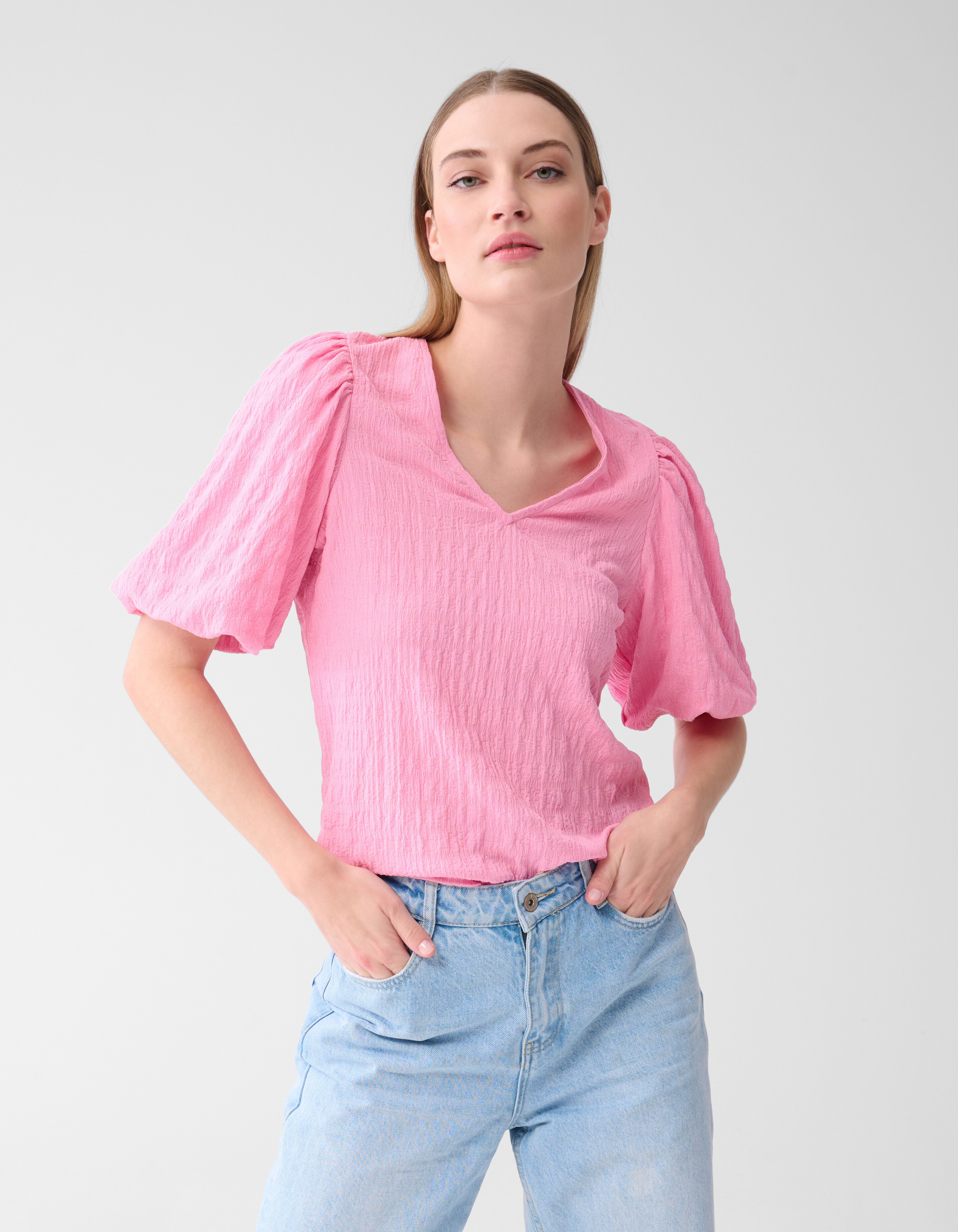 Crinkle Top Rosa SHOEBY WOMEN