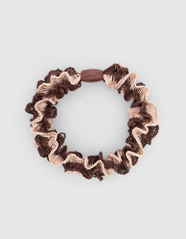 R&uuml;sche Haarband Braun SHOEBY ACCESSOIRES