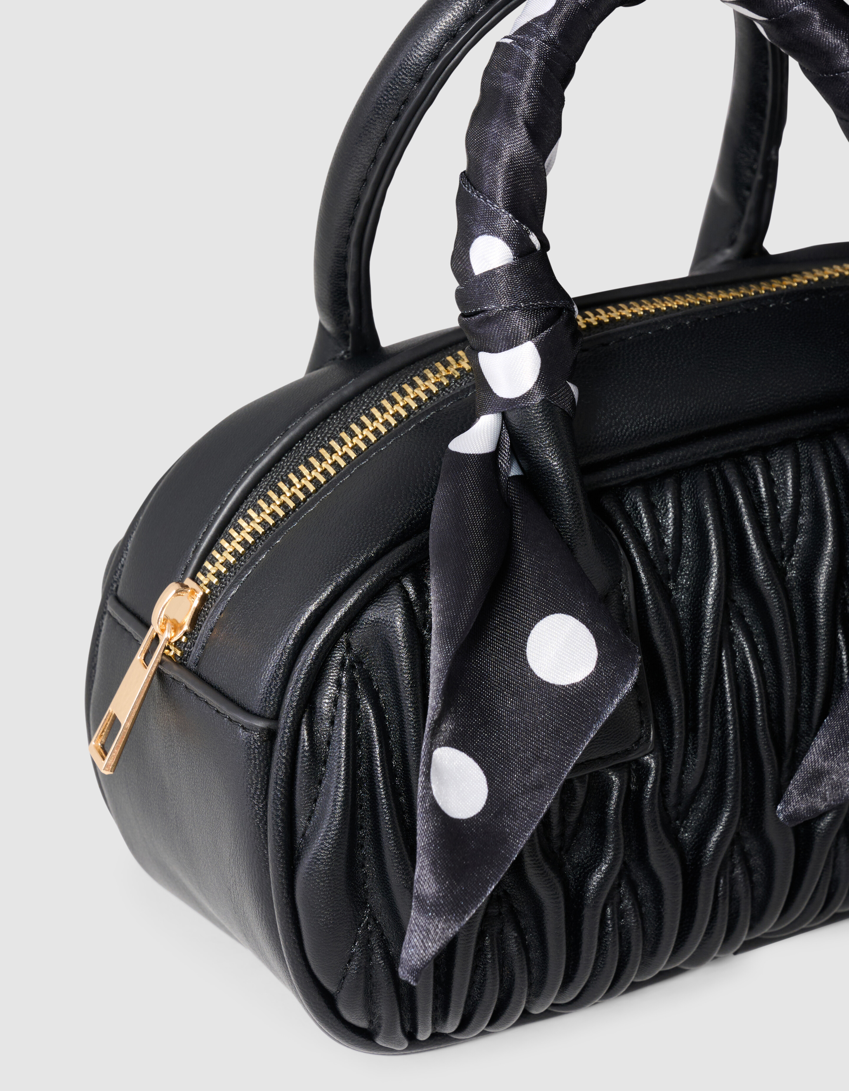 Scarf Crinkle Tasche Schwarz SHOEBY ACCESSOIRES