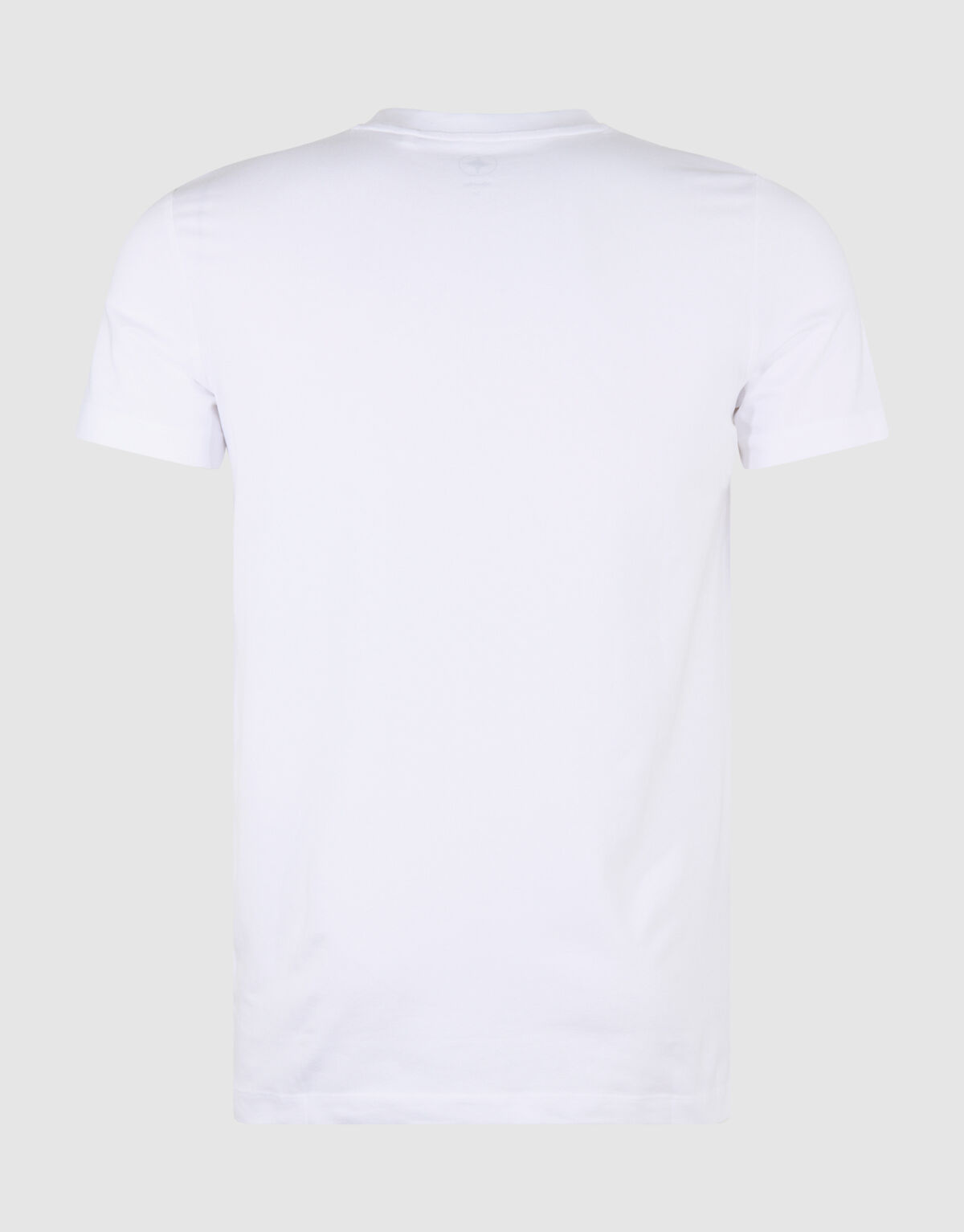 Basic-T-Shirt Wei&szlig; SHOEBY MEN