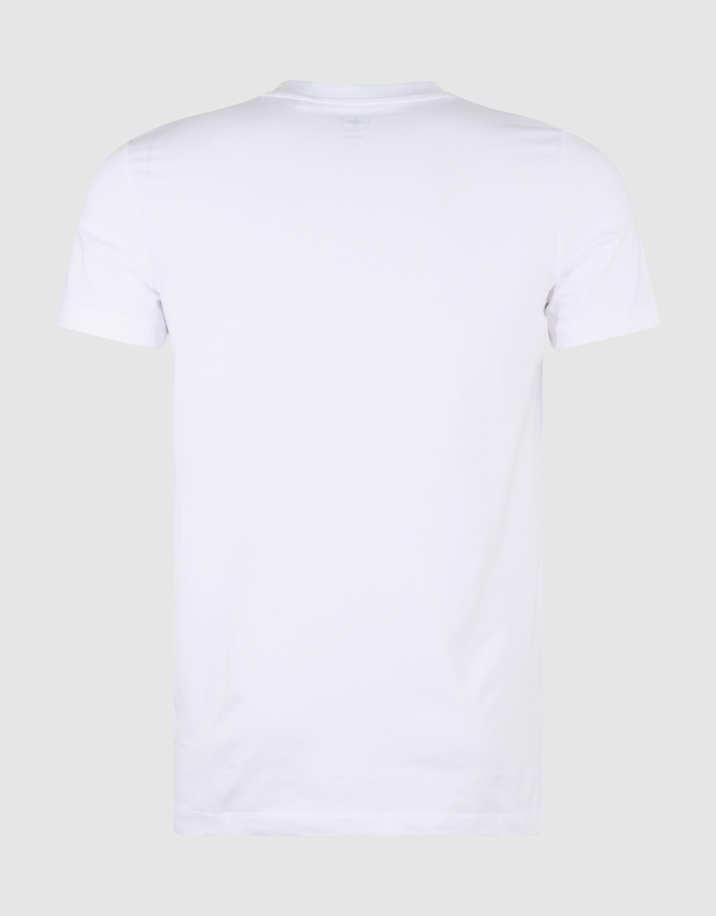 Basic-T-Shirt Wei&szlig; SHOEBY MEN