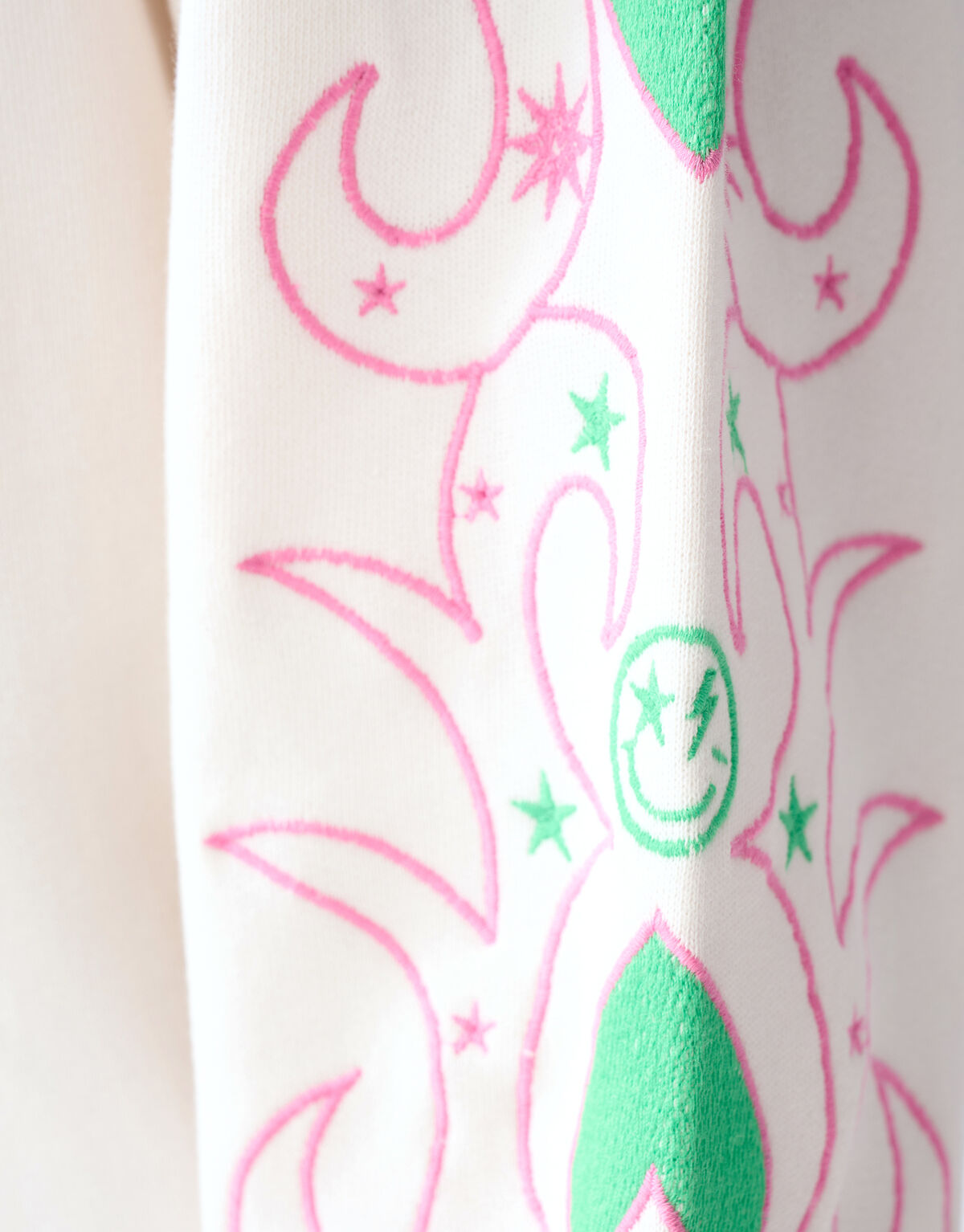Pullover mit Stickerei Off White SHOEBY GIRLS