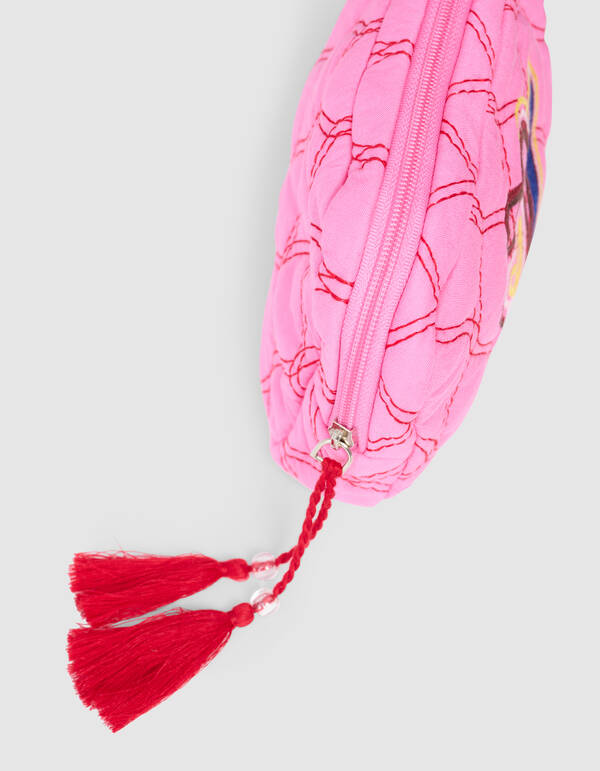 Gepolsterte Make-up-Tasche rosa SHOEBY ACCESSOIRES