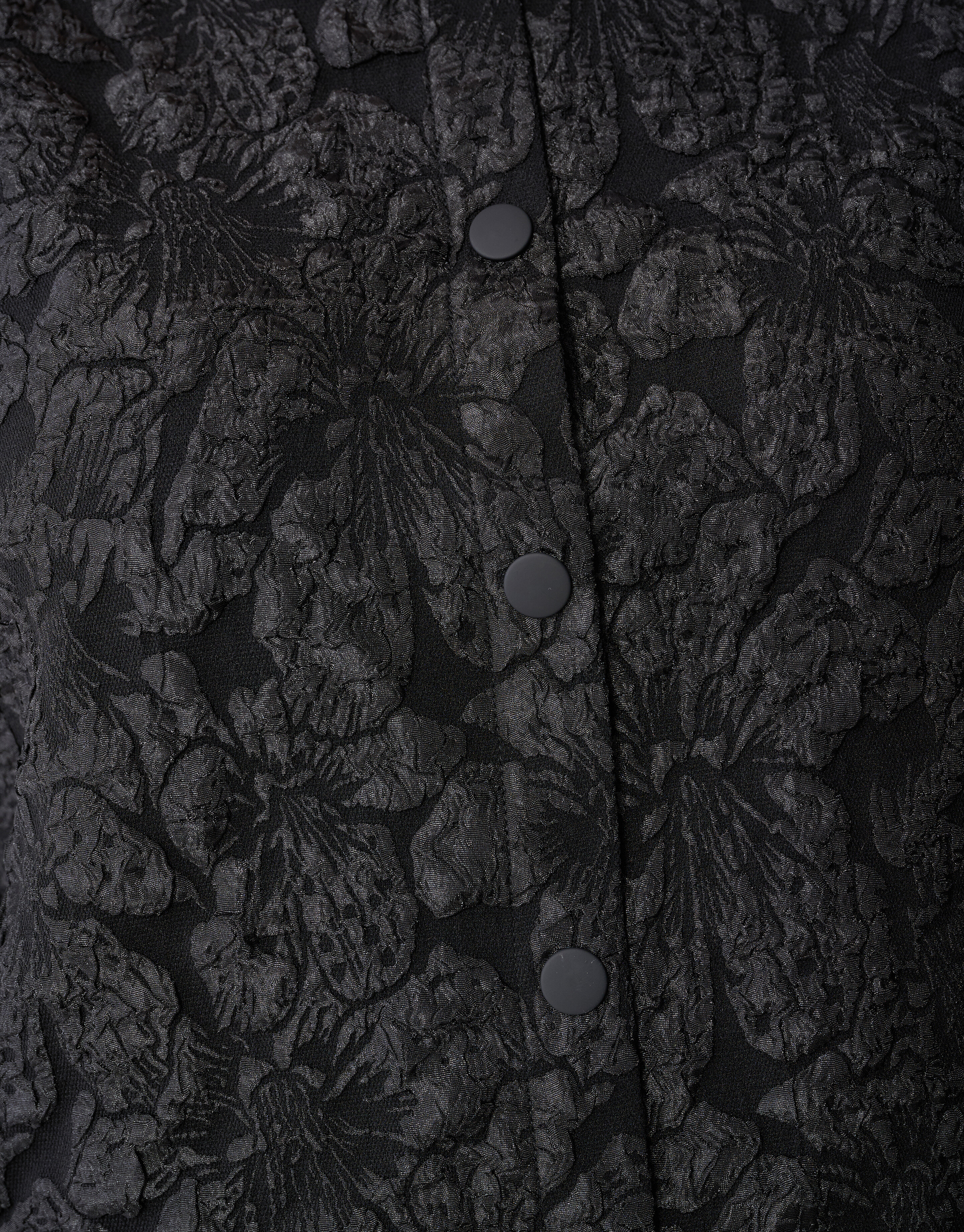 Puff-Jacquard-Bluse Schwarz SHOEBY WOMEN