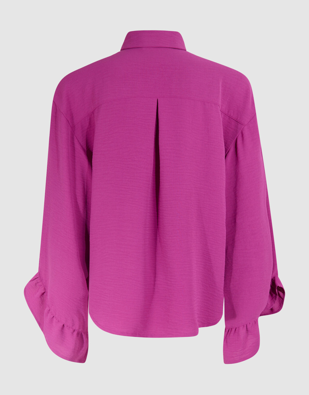 Twist-Rüschen-Bluse Lila SHOEBY WOMEN