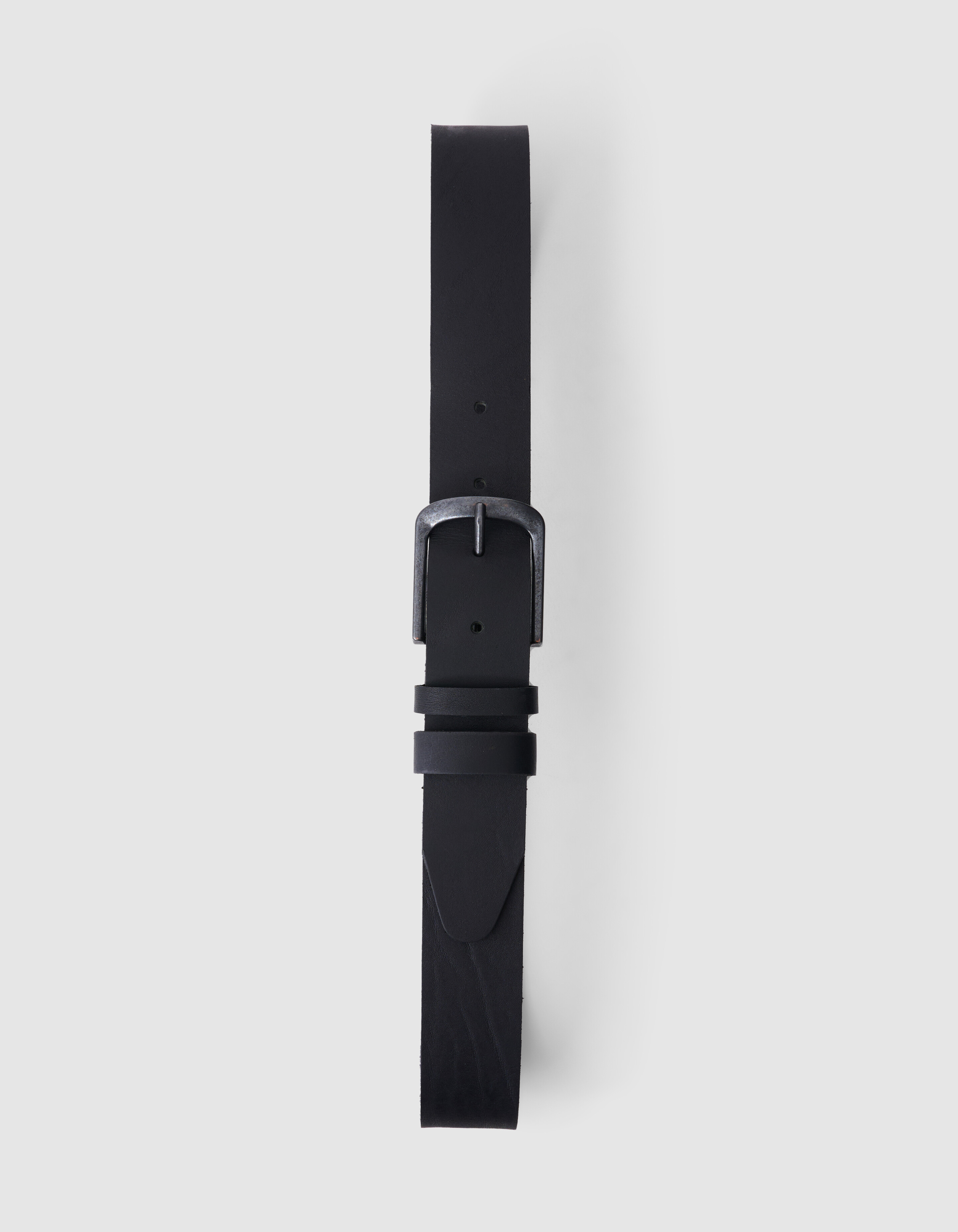 Lederg&uuml;rtel Schwarz SHOEBY ACCESSOIRES