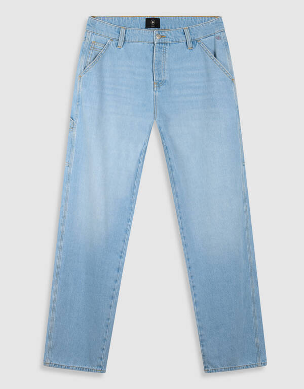 Carpenter Relaxed Fit Jeans Gebleicht L32 SHOEBY MEN