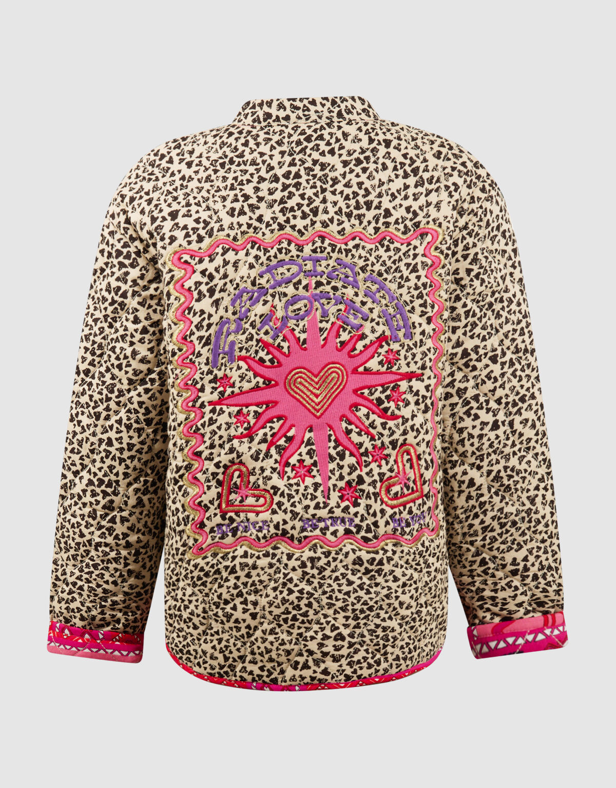 Leopard Stitch Jack Hellbraun SHOEBY GIRLS