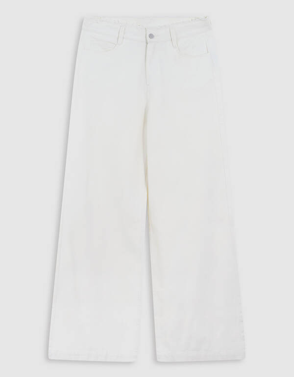 Wide-Leg-Fit-Jeans Wei&szlig; von Mieke SHOEBY WOMEN