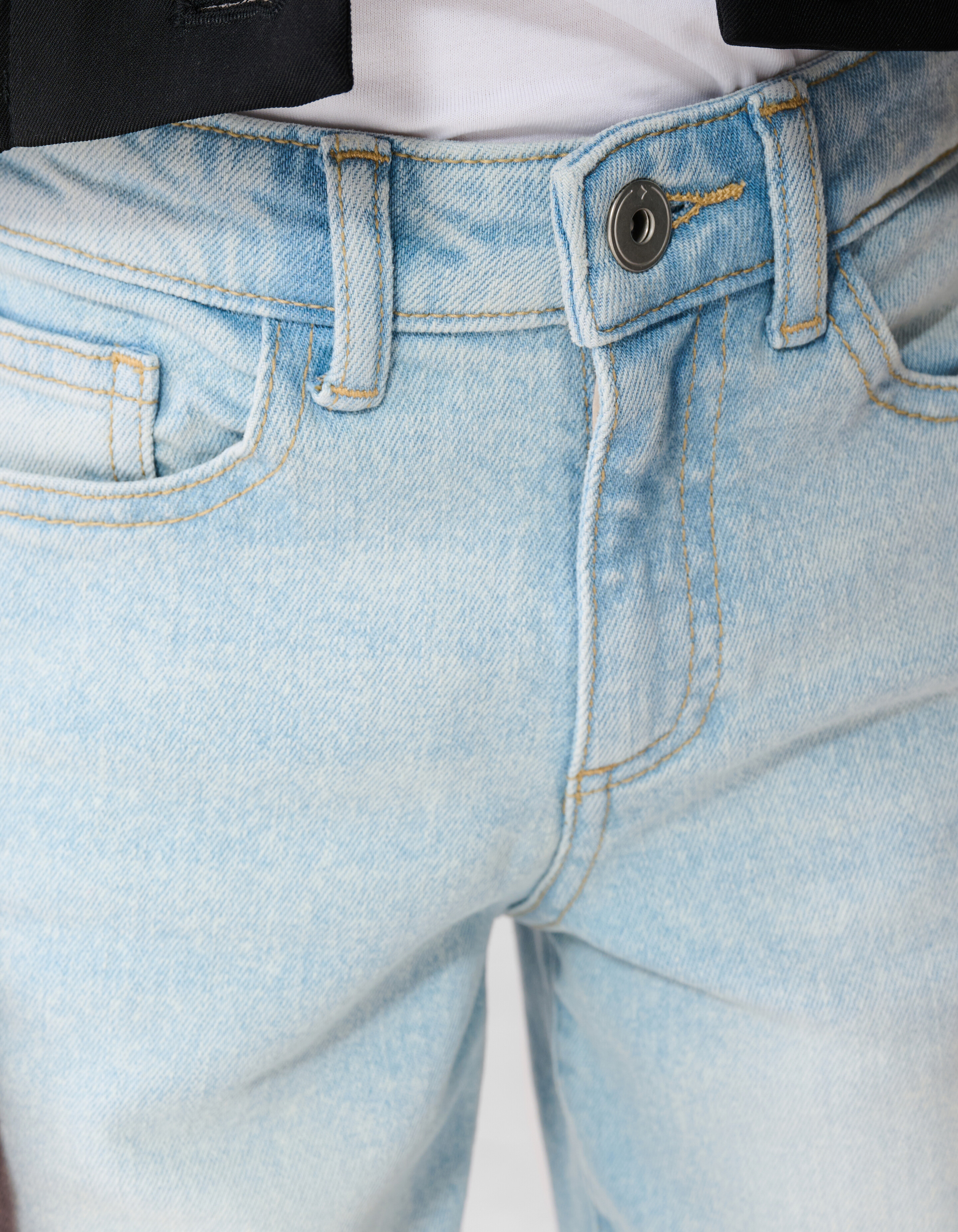 Barrel Fit Jeans Gebleicht SHOEBY GIRLS