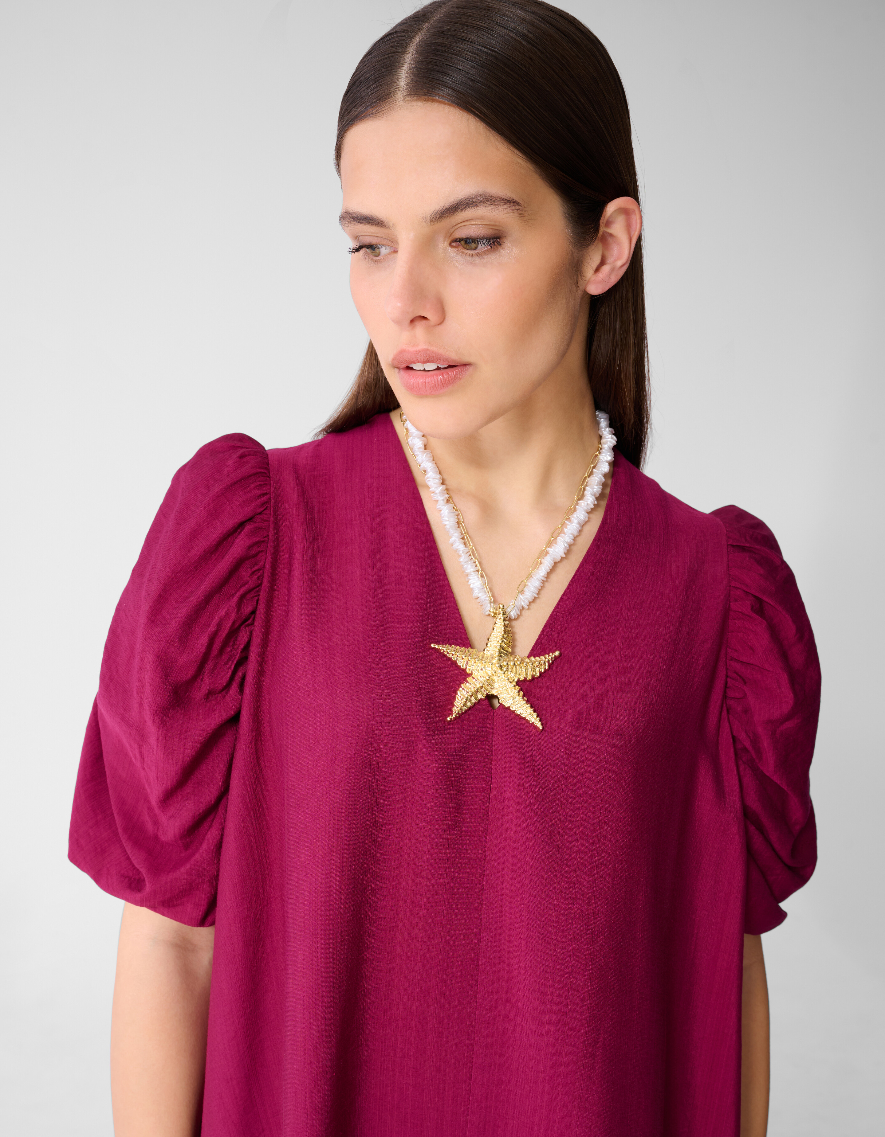 Seastar Kette Gebrochen Wei&szlig; SHOEBY ACCESSOIRES