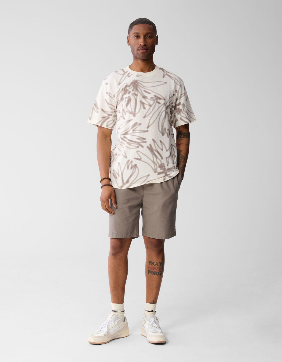 Bedrucktes T-shirt Off White SHOEBY MEN
