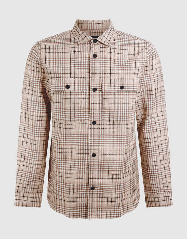Ruiten Overshirt Sand SHOEBY MEN