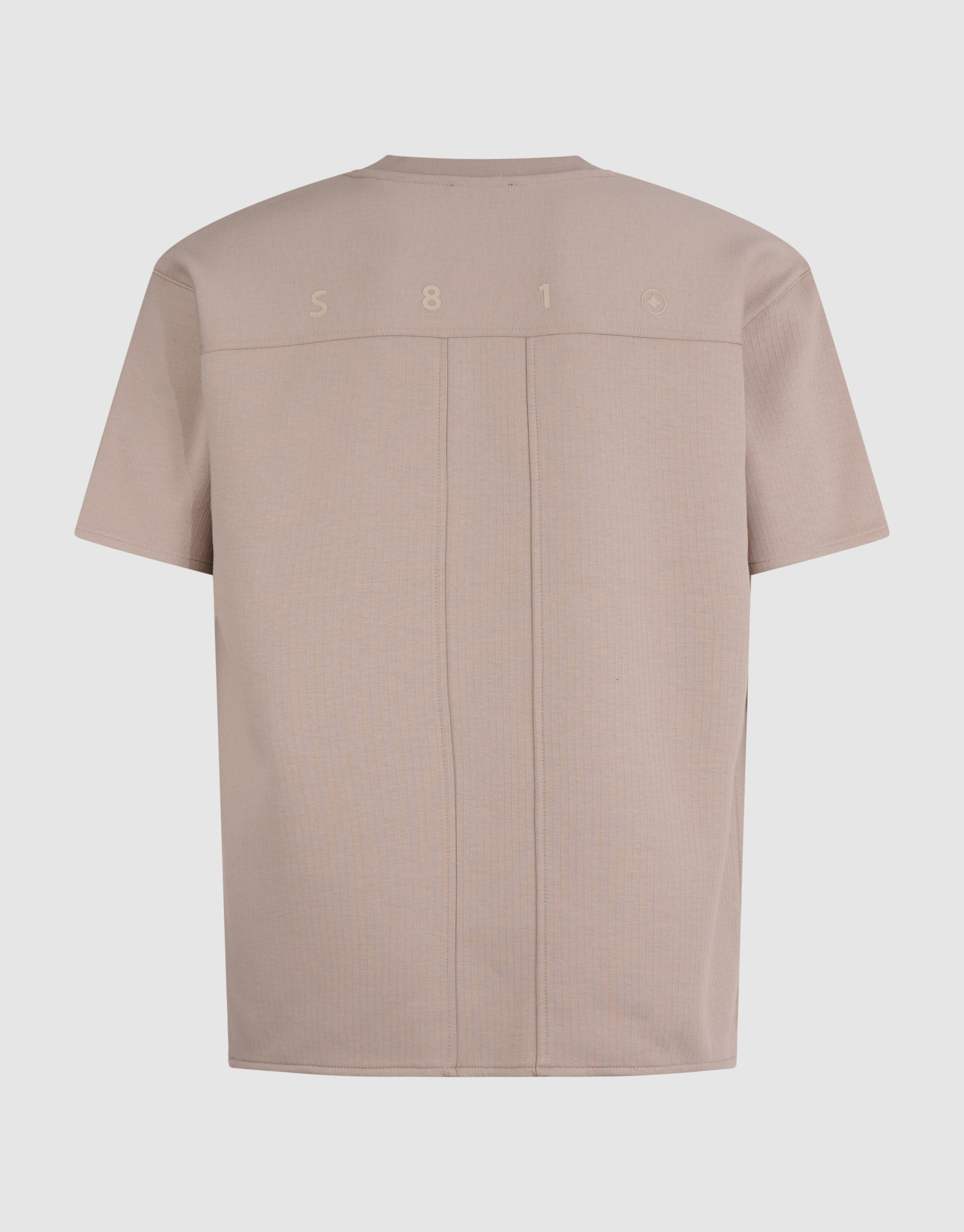 Gestreept Rib T-shirt Lichtgroen SHOEBY MEN