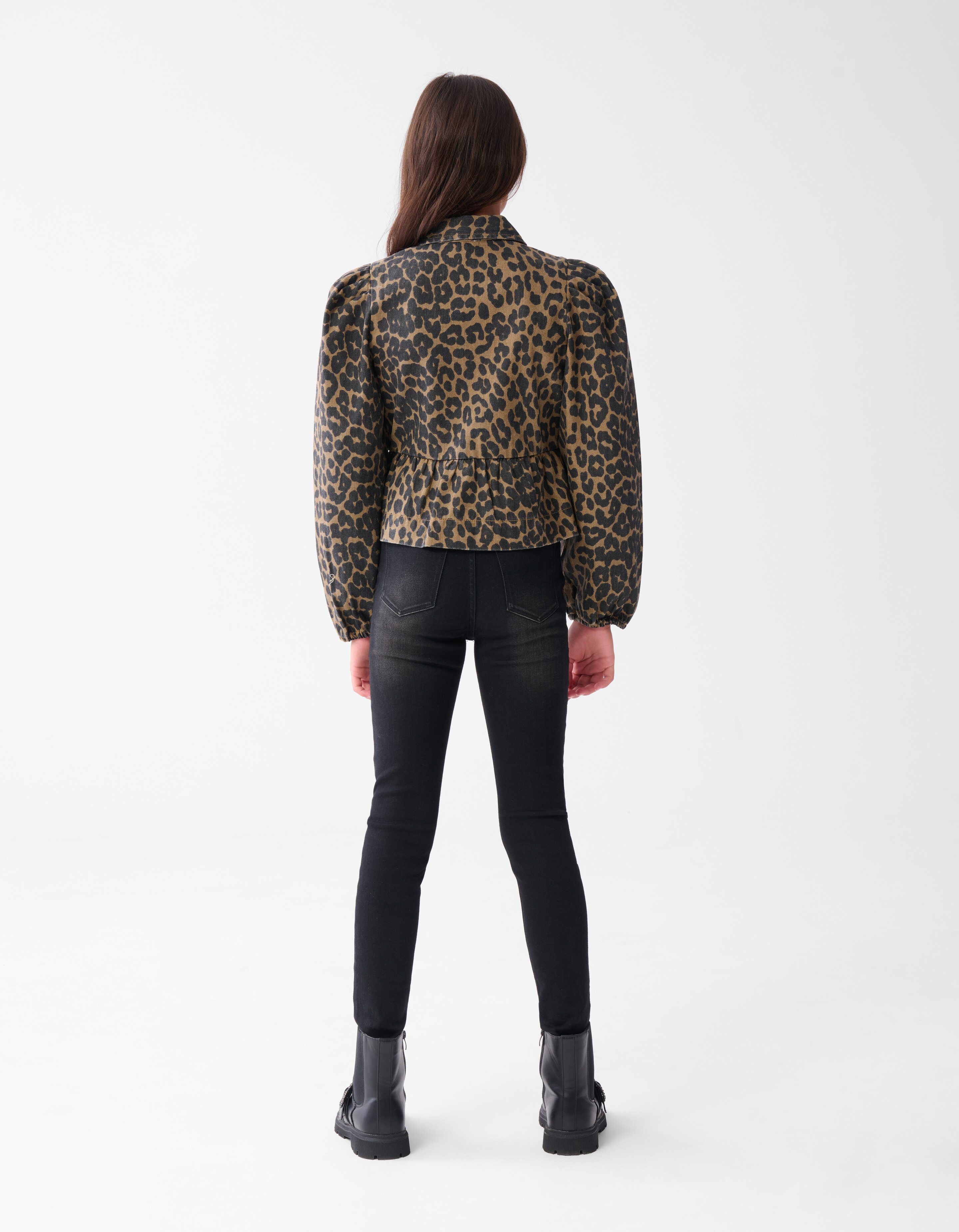 Leopard Schleife Bluse Braun JILL&MITCH