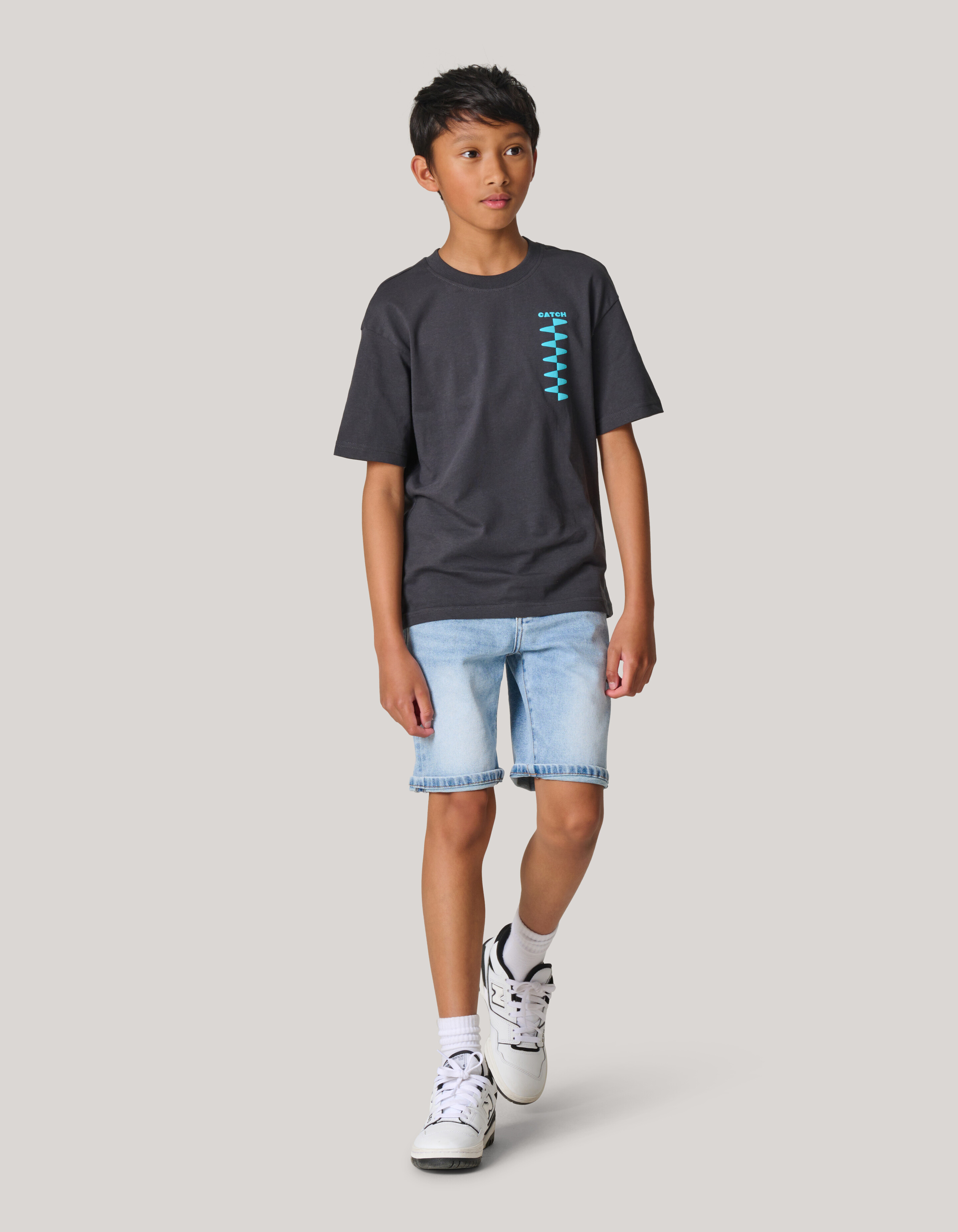 Denim Short Lichtblauw SHOEBY BOYS