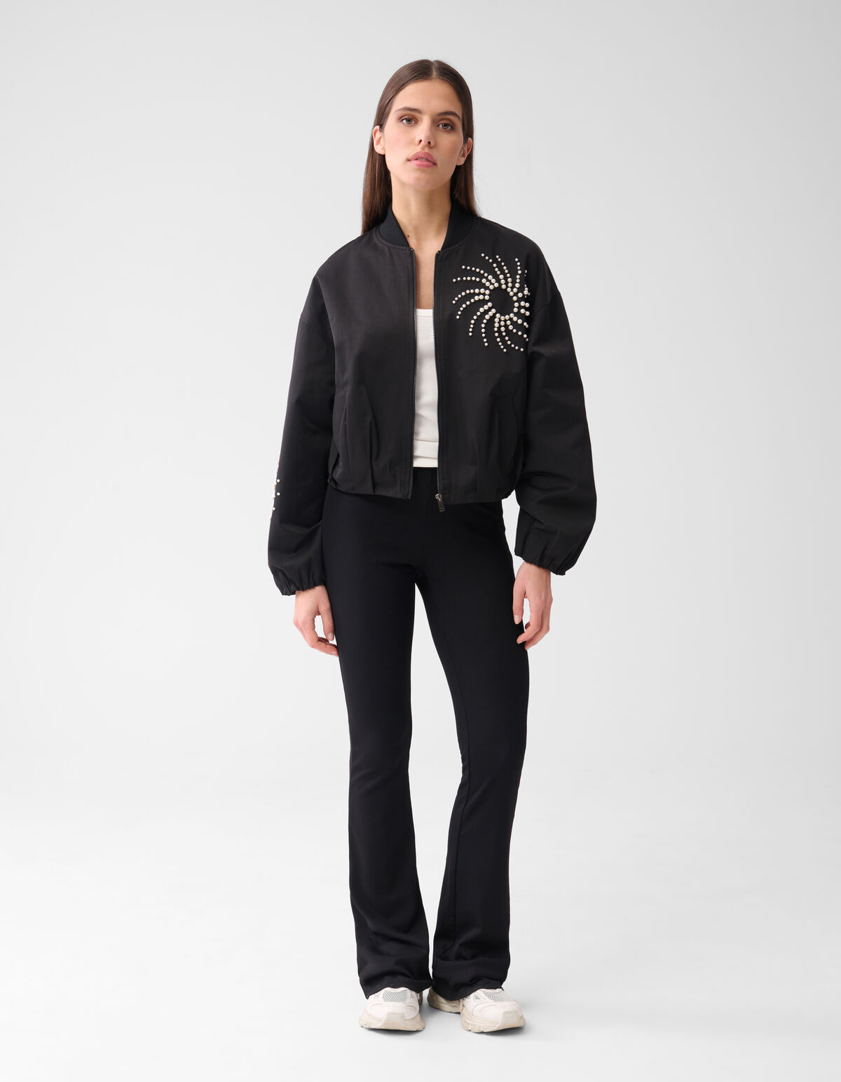 Perlenbomber Schwarz von Mieke SHOEBY WOMEN