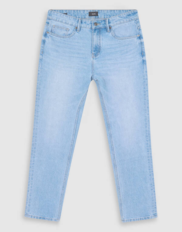 Tapered Fit Jeans Gebleicht L34 SHOEBY MEN