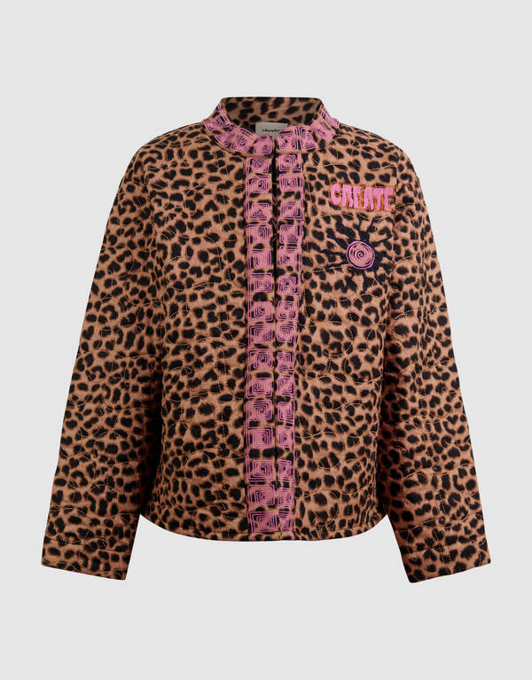 Jack Bruin mit Leopardenmuster SHOEBY GIRLS