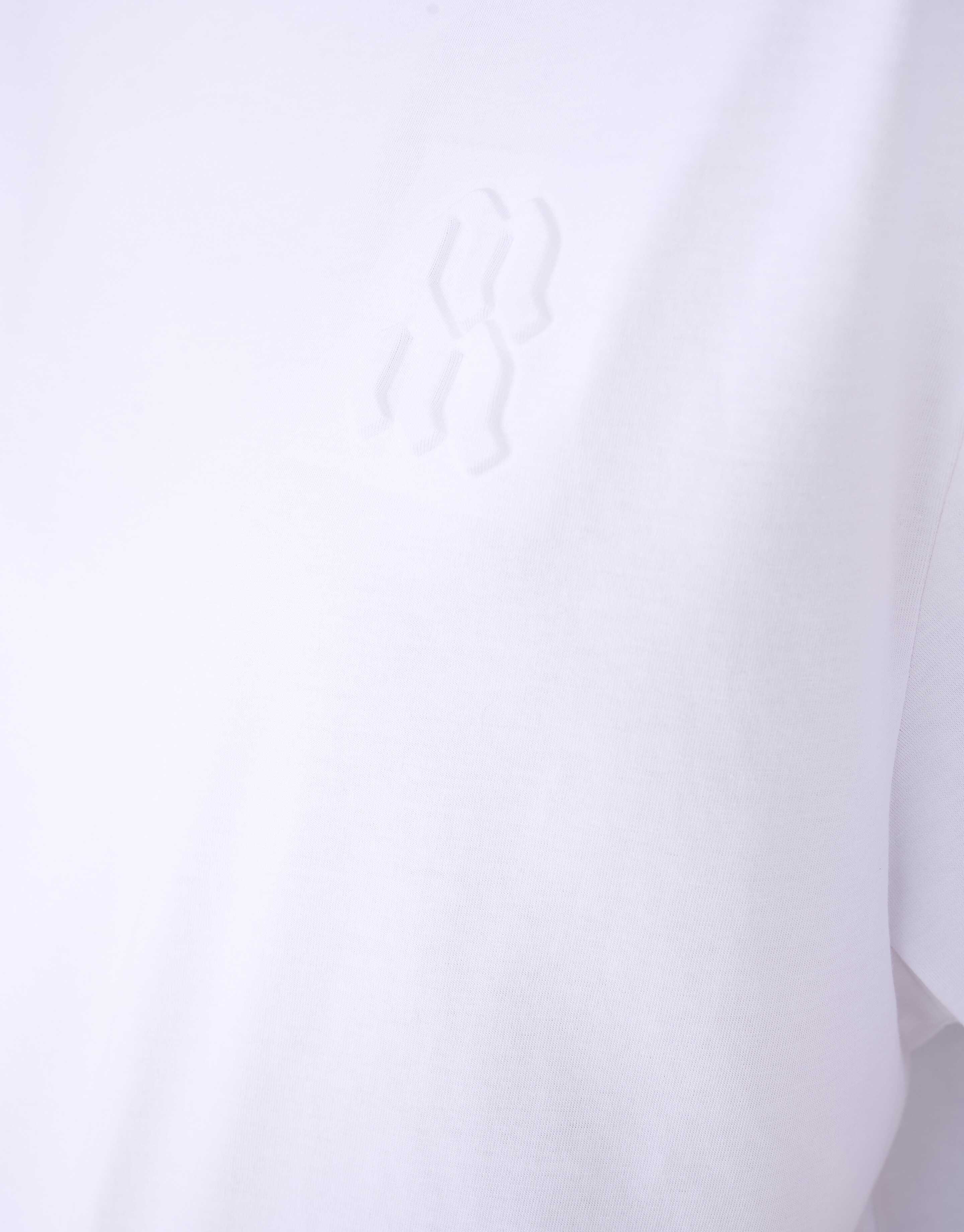 Oversized Logo T-Shirt Wei&szlig; von Mieke SHOEBY WOMEN