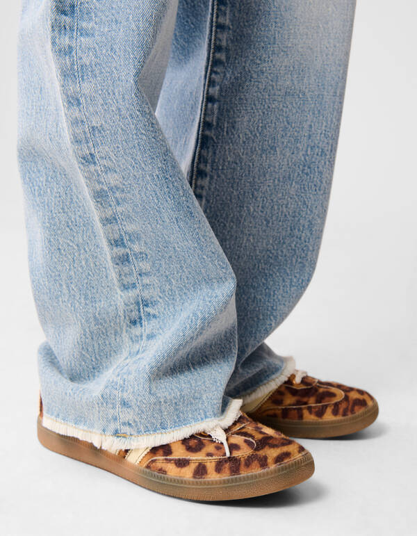 Denim Weite Beinform Jeans Blau SHOEBY GIRLS