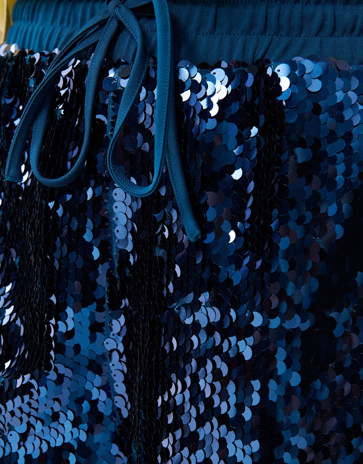 Pailletten Short Blau SHOEBY WOMEN