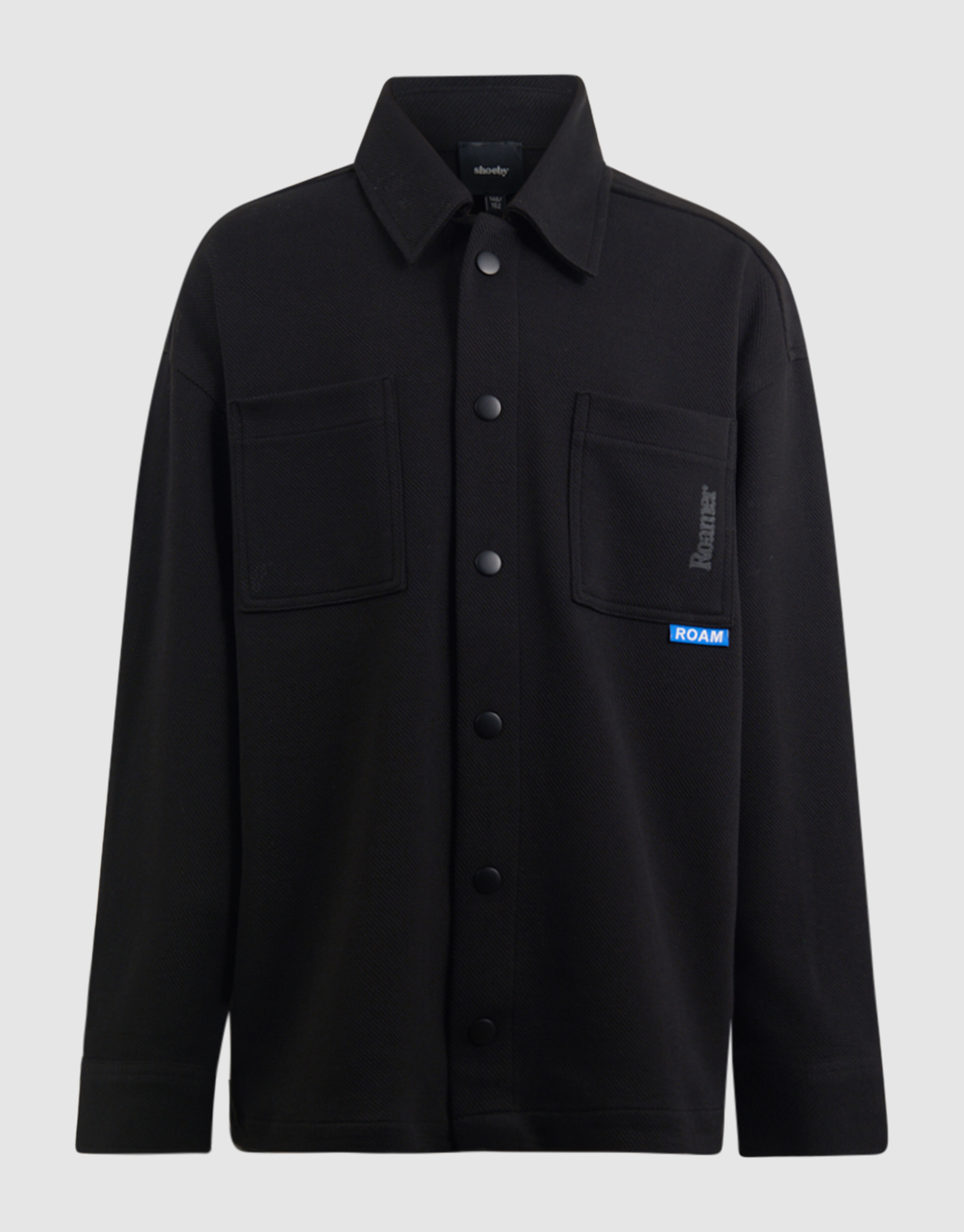 Twill Overshirt Zwart SHOEBY BOYS