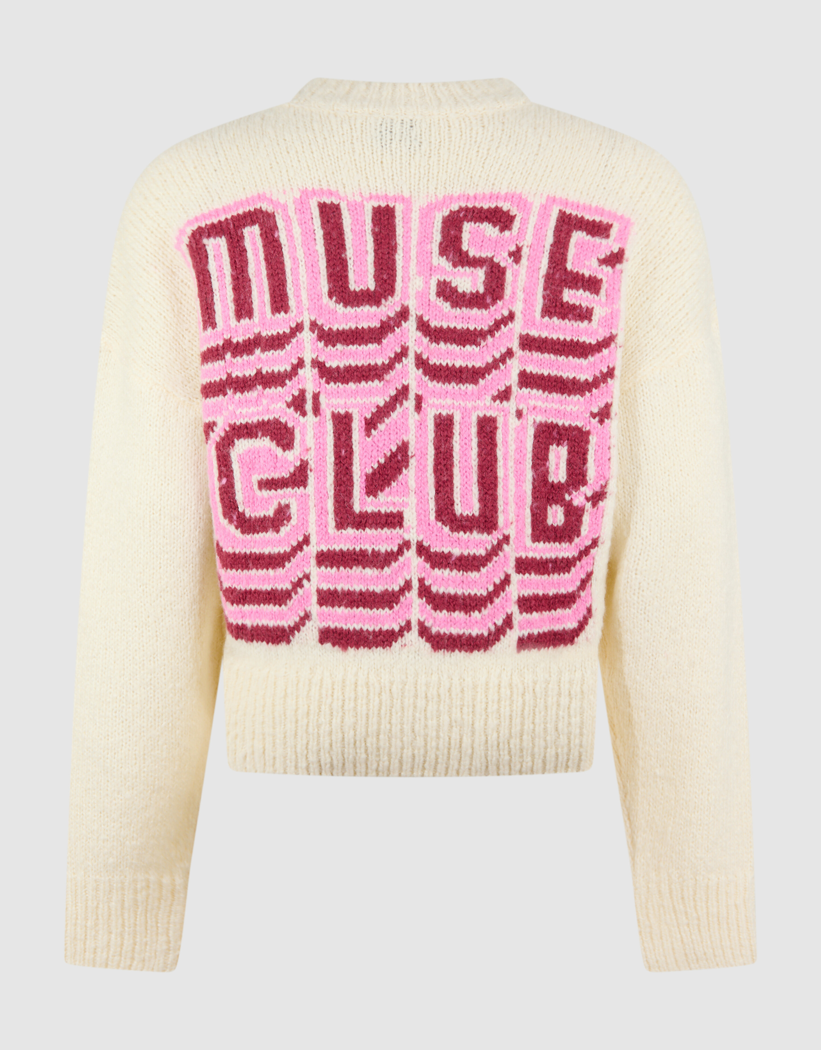 Muse Club Artwork Pullover Gebrochen Wei&szlig; SHOEBY WOMEN